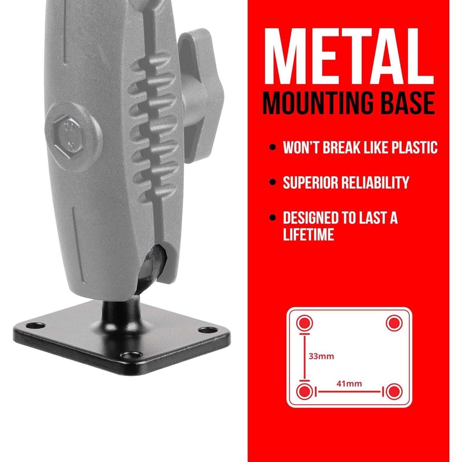 Soporte de Tableta Tackform TFEP-AMAR12-TAB 9.53 cm Negro