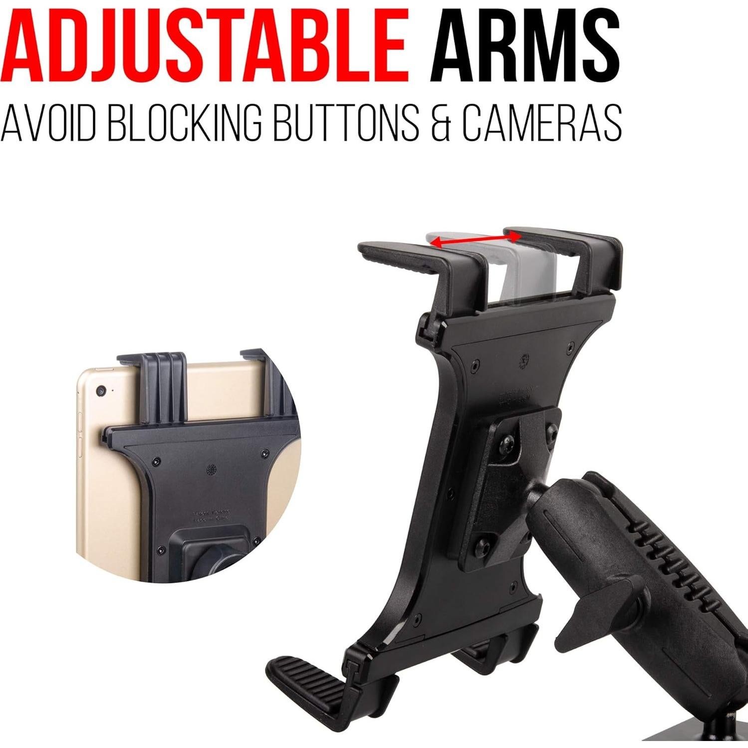 Soporte de Tableta Tackform TFEP-AMAR12-TAB 9.53 cm Negro