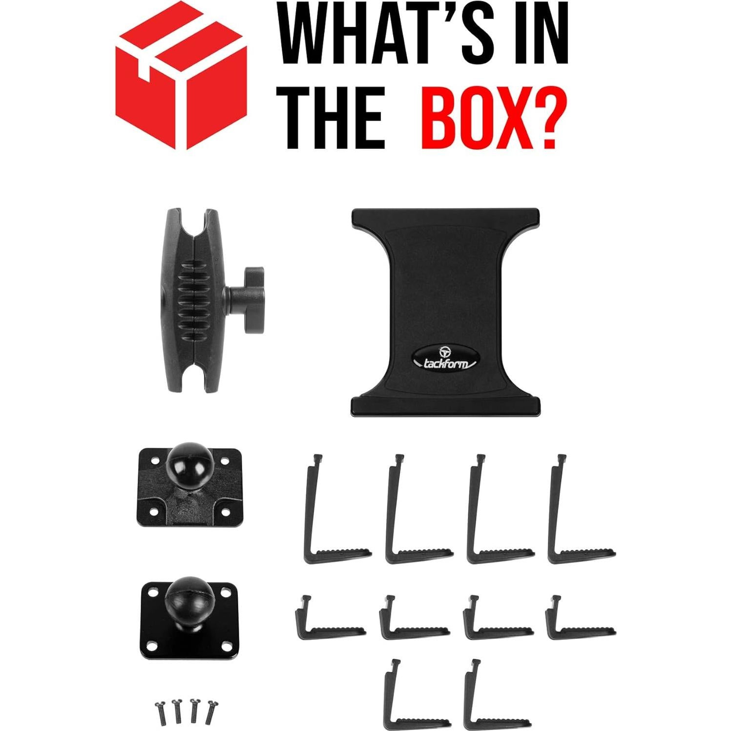 Soporte de Tableta Tackform TFEP-AMAR12-TAB 9.53 cm Negro