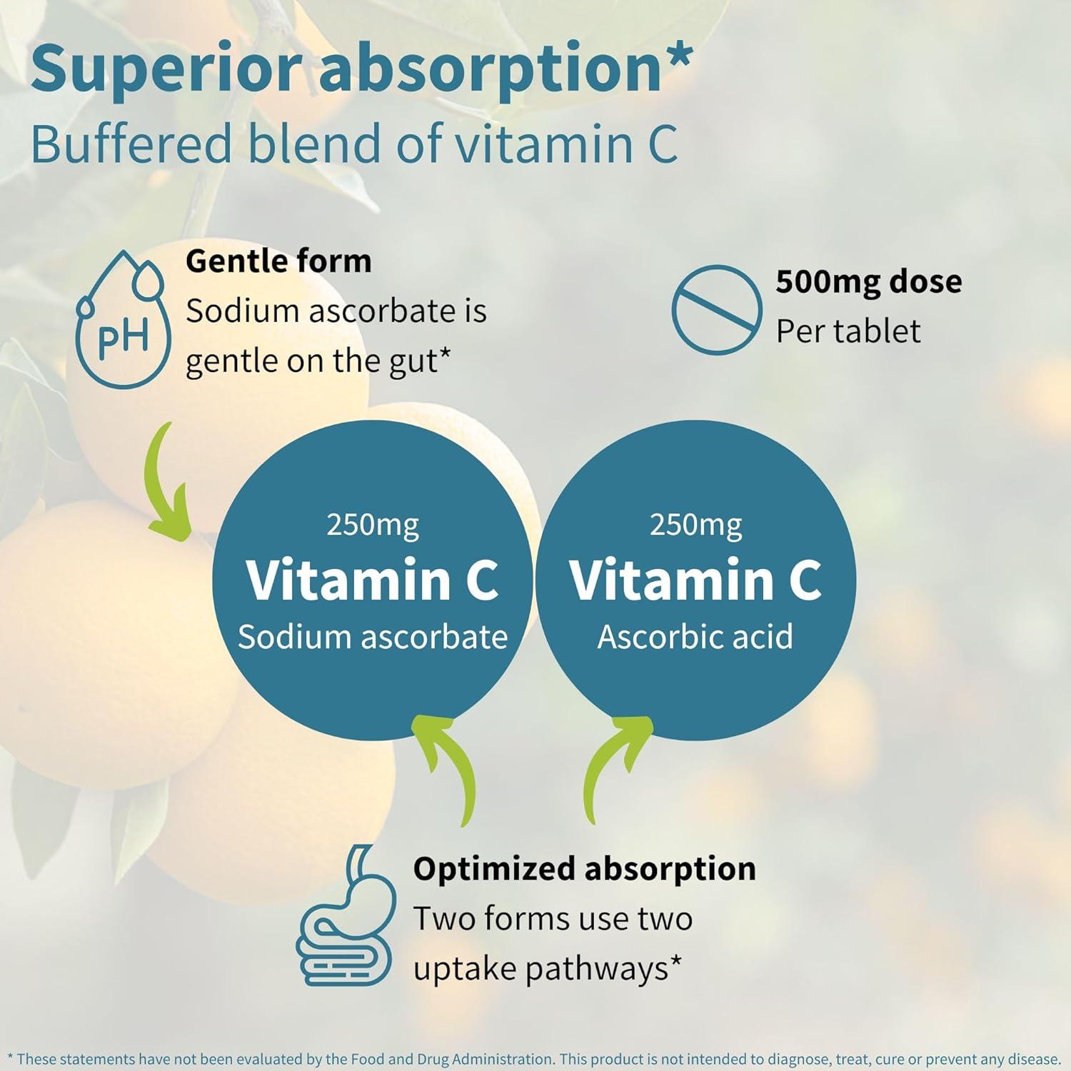Vitamina C Masticable Igennus 500mg Sin Azúcar 120 Porciones