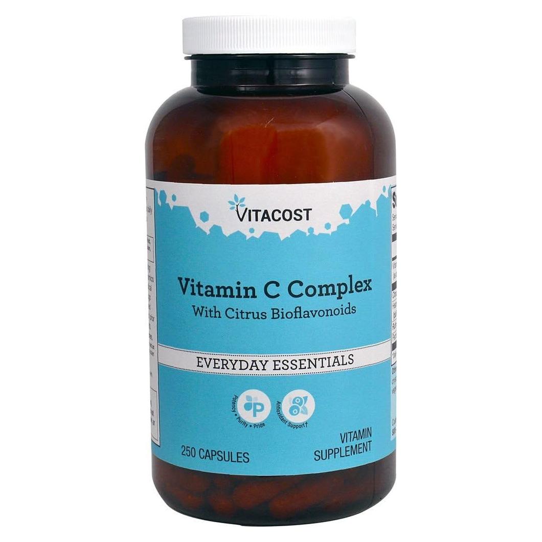 Vitacost Complejo de C Acolchado 1000 mg - 250 Cápsulas