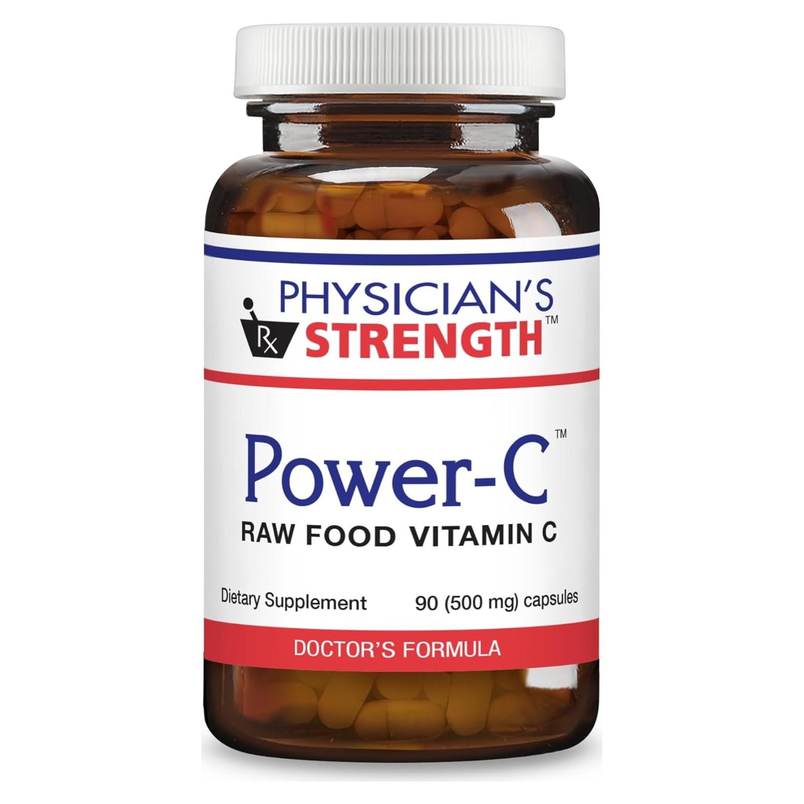 Fuerza del Médico Power-C - 90 Cápsulas Vitamina C Natural