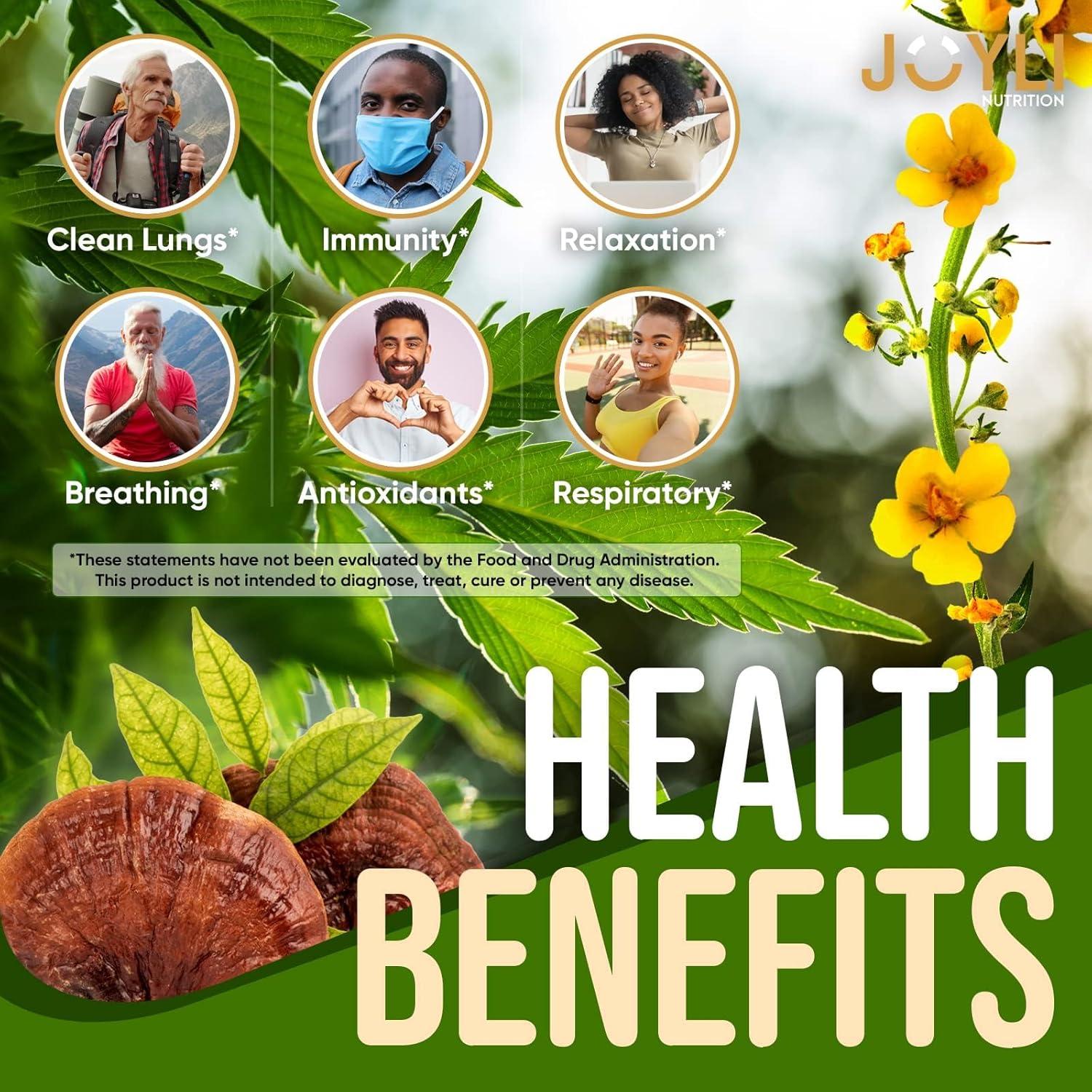 Gomitas de Cañamo JOYLI 60 Unidades - Soporte Pulmonar Natural