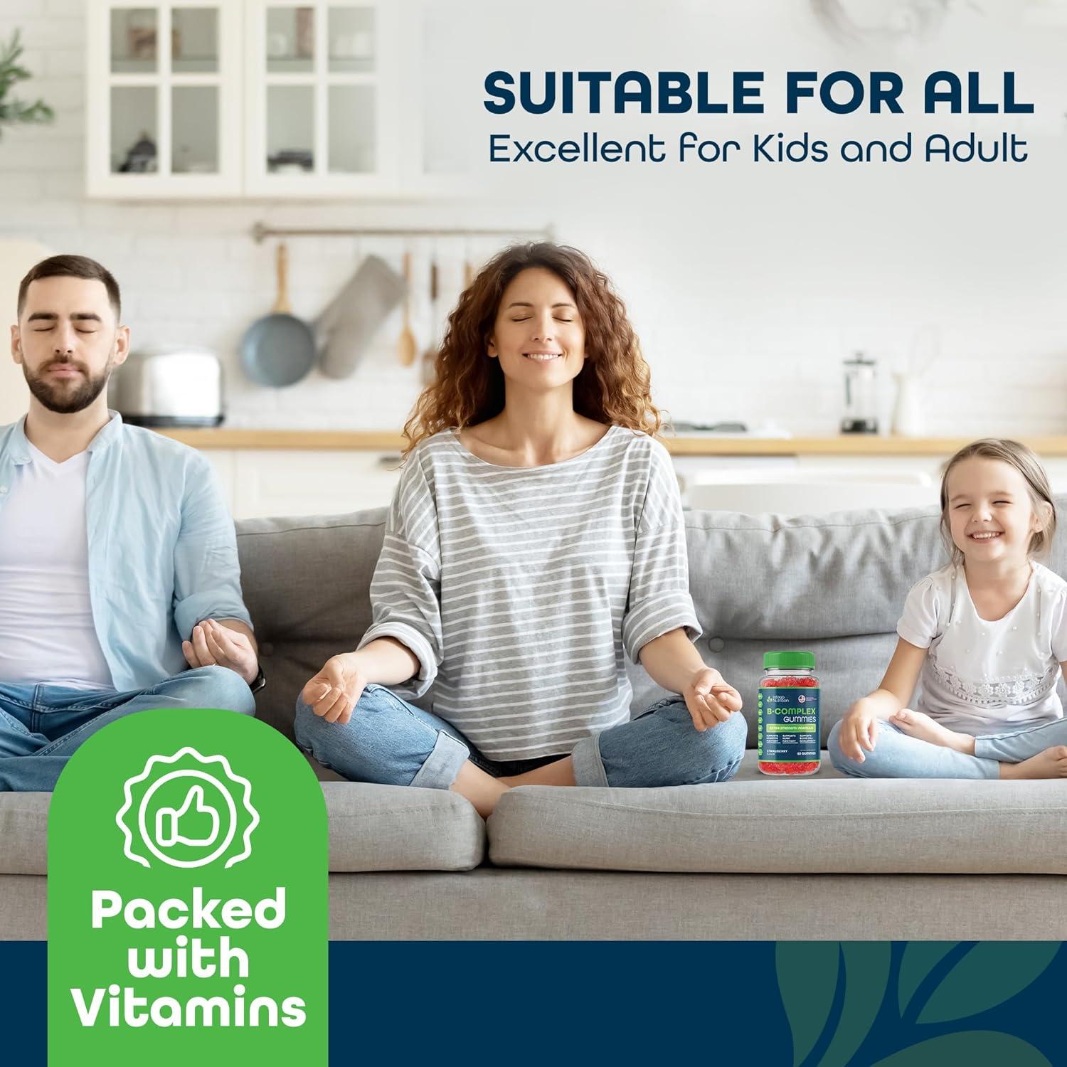 Gomitas de Vitamina B Complejo Intego Nutrition 60 Unidades