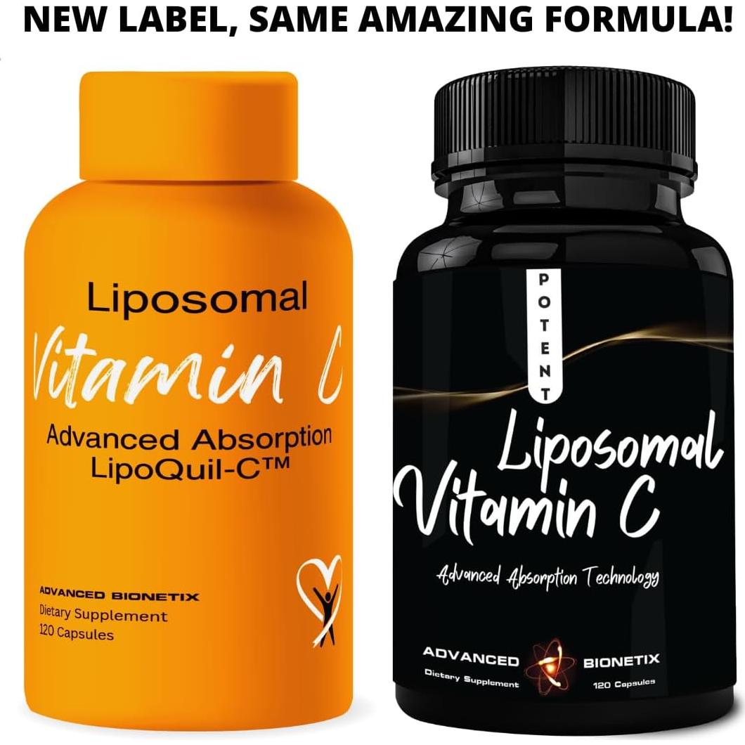 Suplemento de Vitamina C Liposomal Advanced Bionetix 120 Cápsulas 1000mg