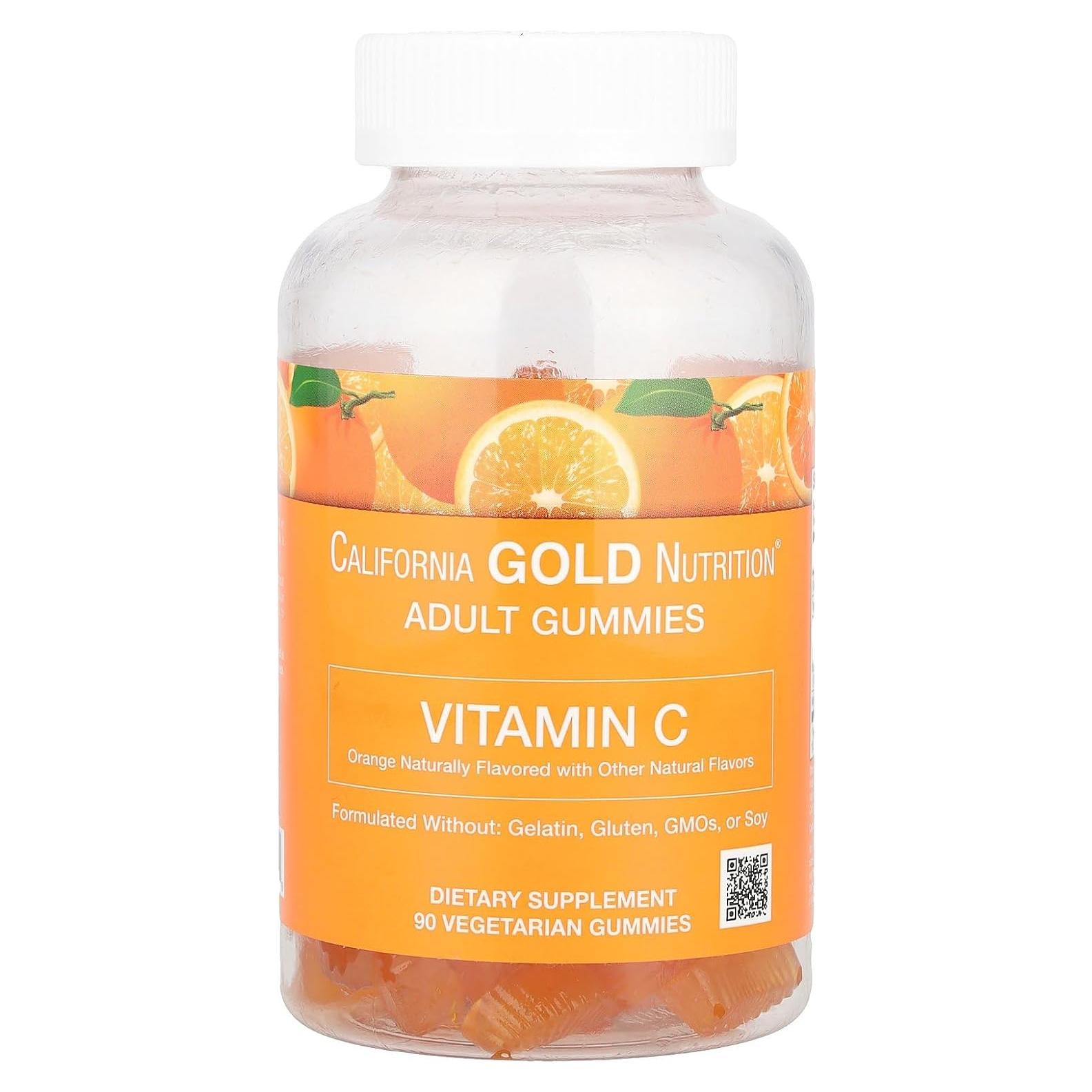 Gomitas Vegetarianas de Vitamina C 250 mg California Gold