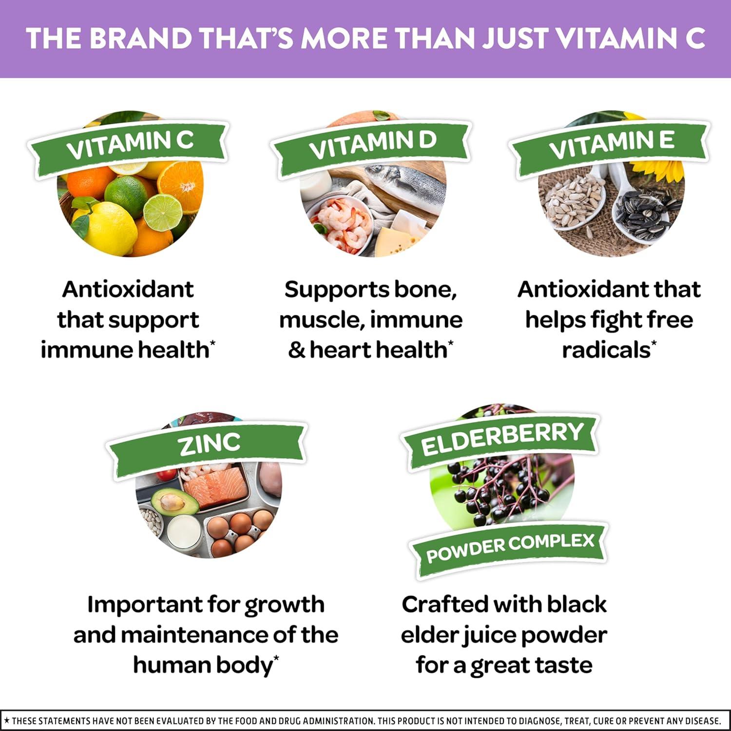 Tabletas Efervescentes Airborne Saúco 20 Unidades 1000mg Vitamina C