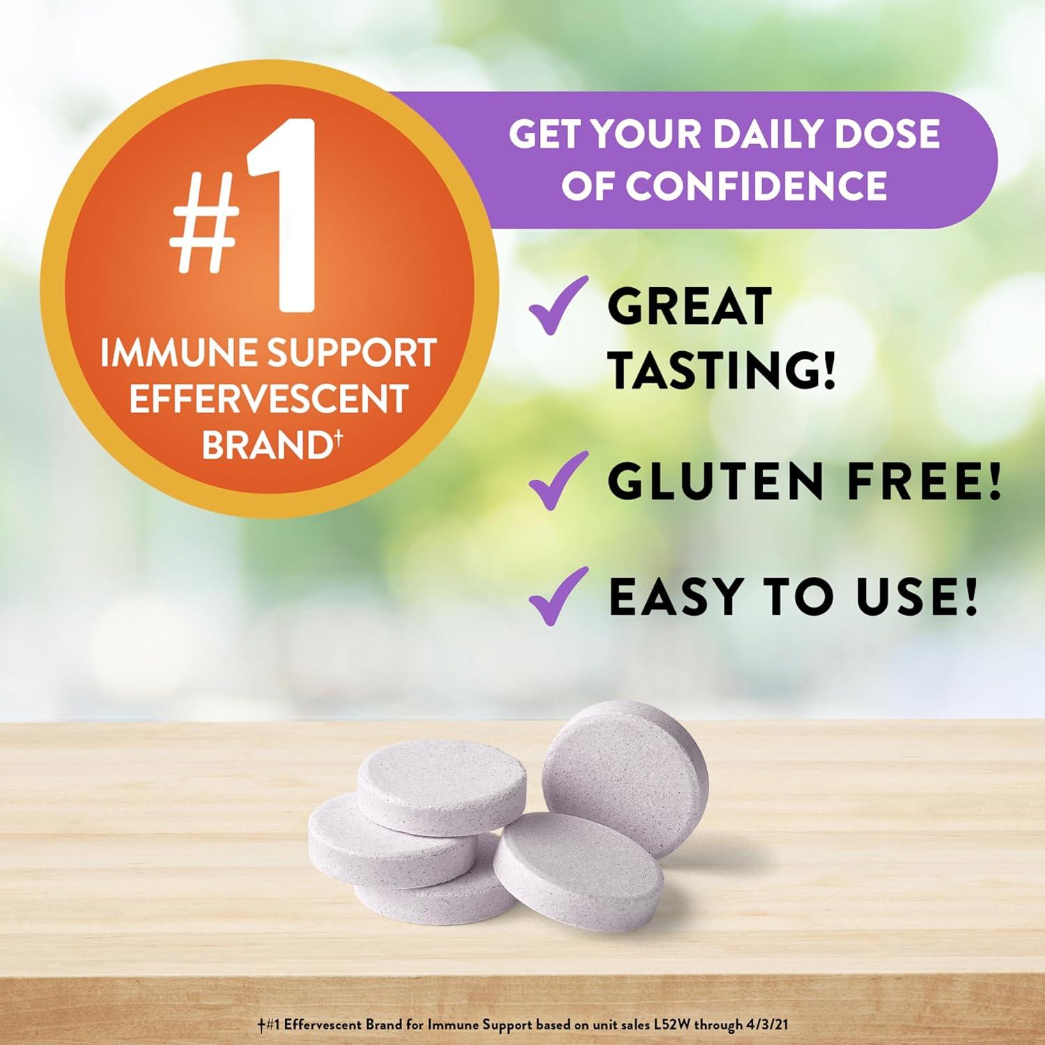 Tabletas Efervescentes Airborne Saúco 20 Unidades 1000mg Vitamina C