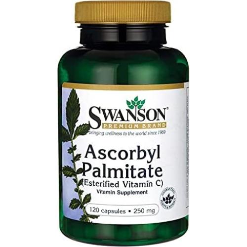 Swanson Palmitato de Ascorbilo 250mg 120 Cápsulas