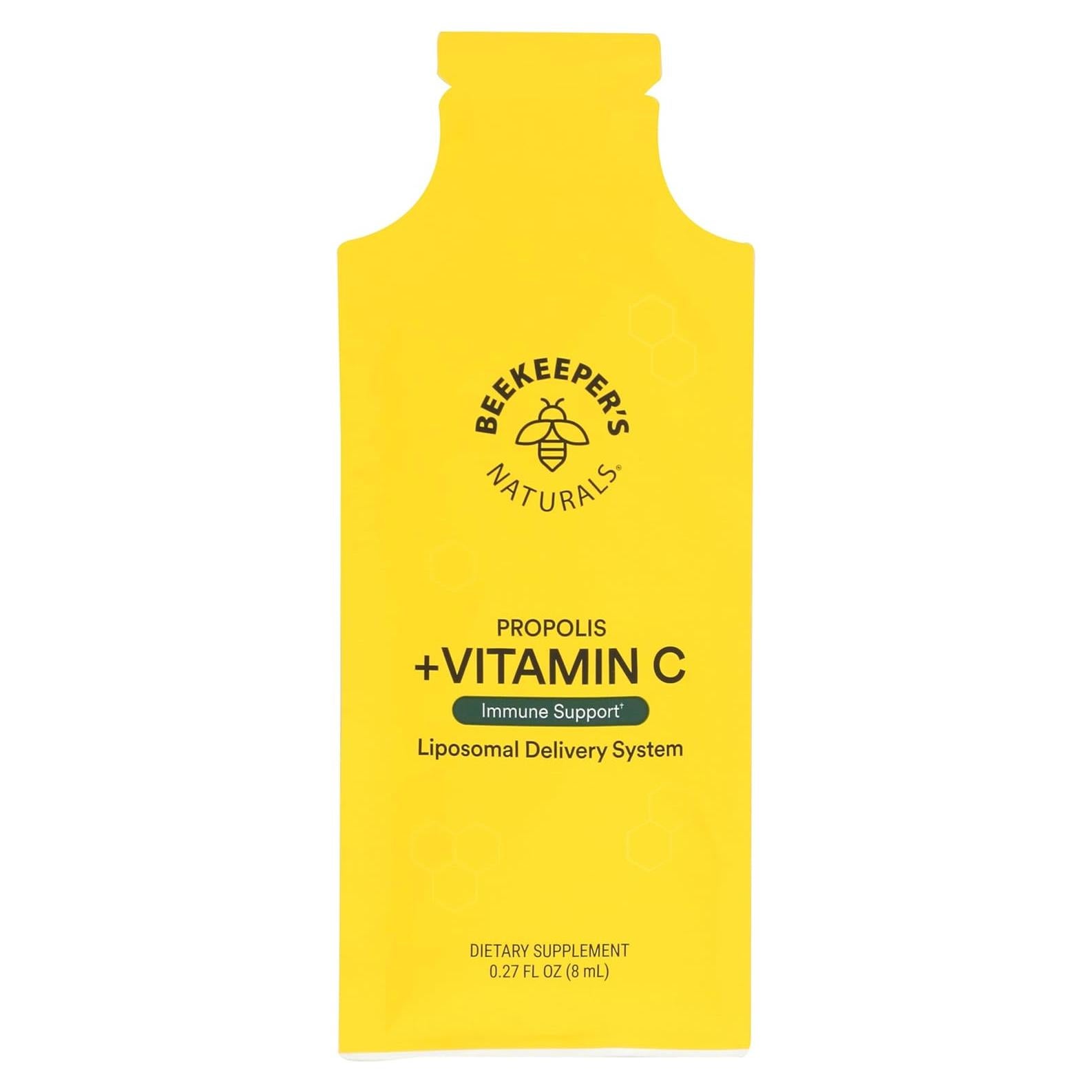 Beekeepers Naturals Propolis Liposomal with Vitamin C Single, 0.27 Fz