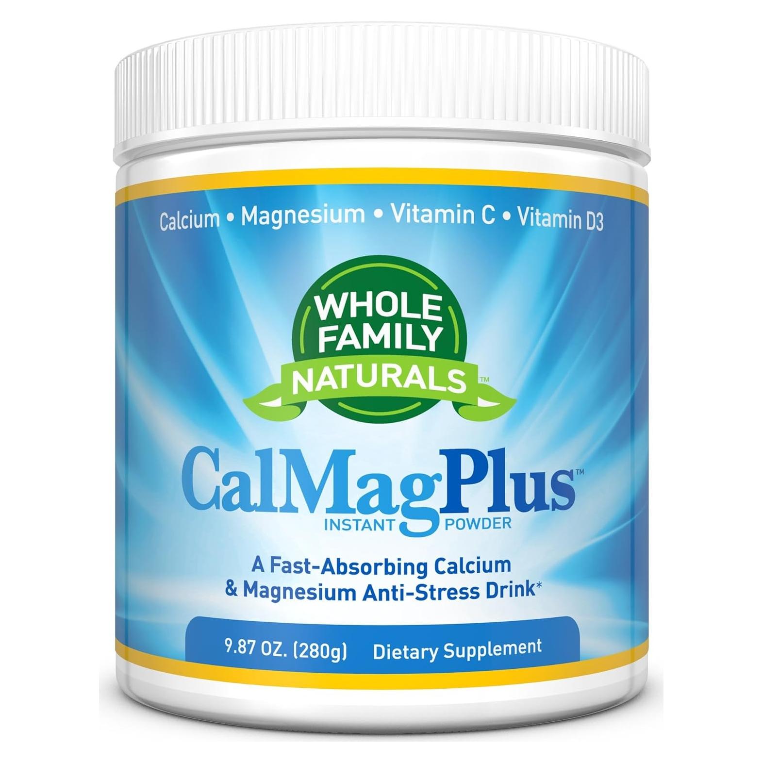 Suplemento en polvo CalMag Plus - Calcio y Magnesio 280g