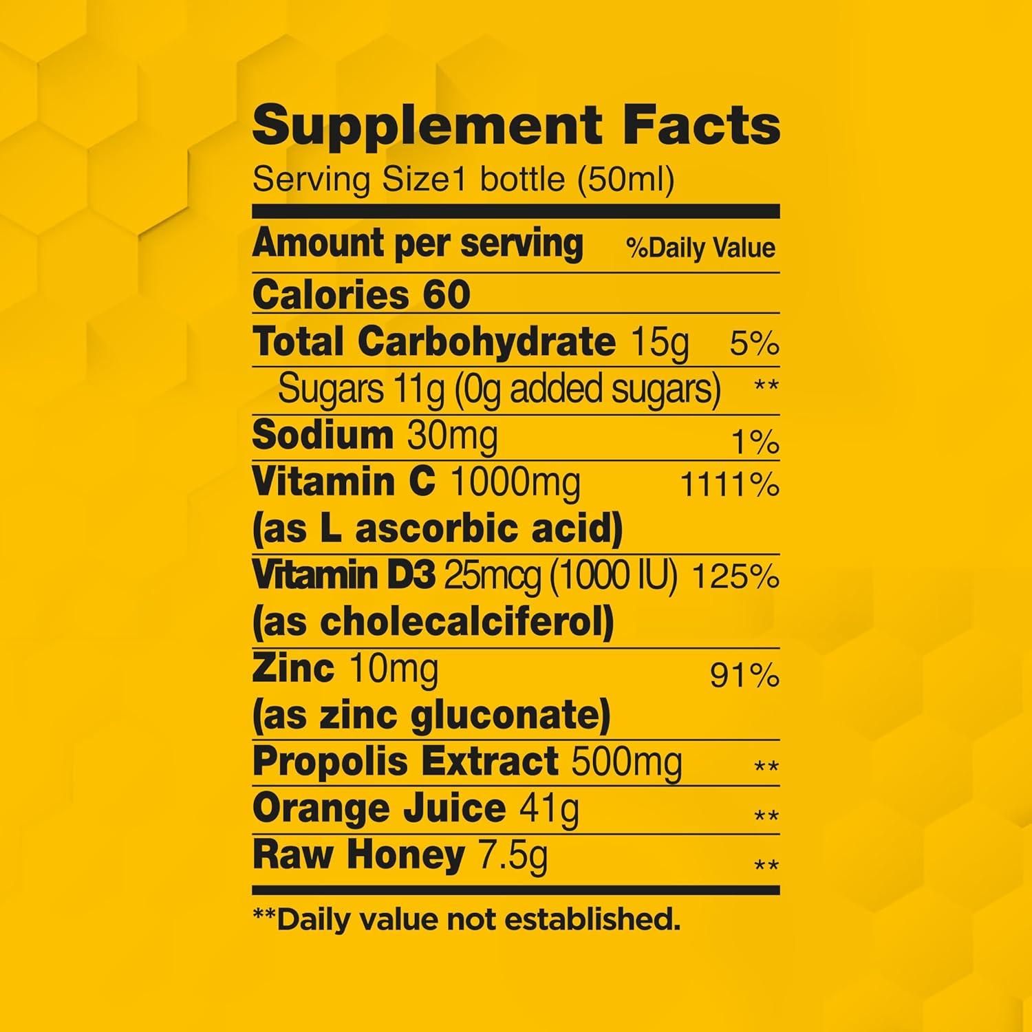 Suplemento de Propóleos 100% Natural BEE y Tú 12 Botellas 49.8 ml