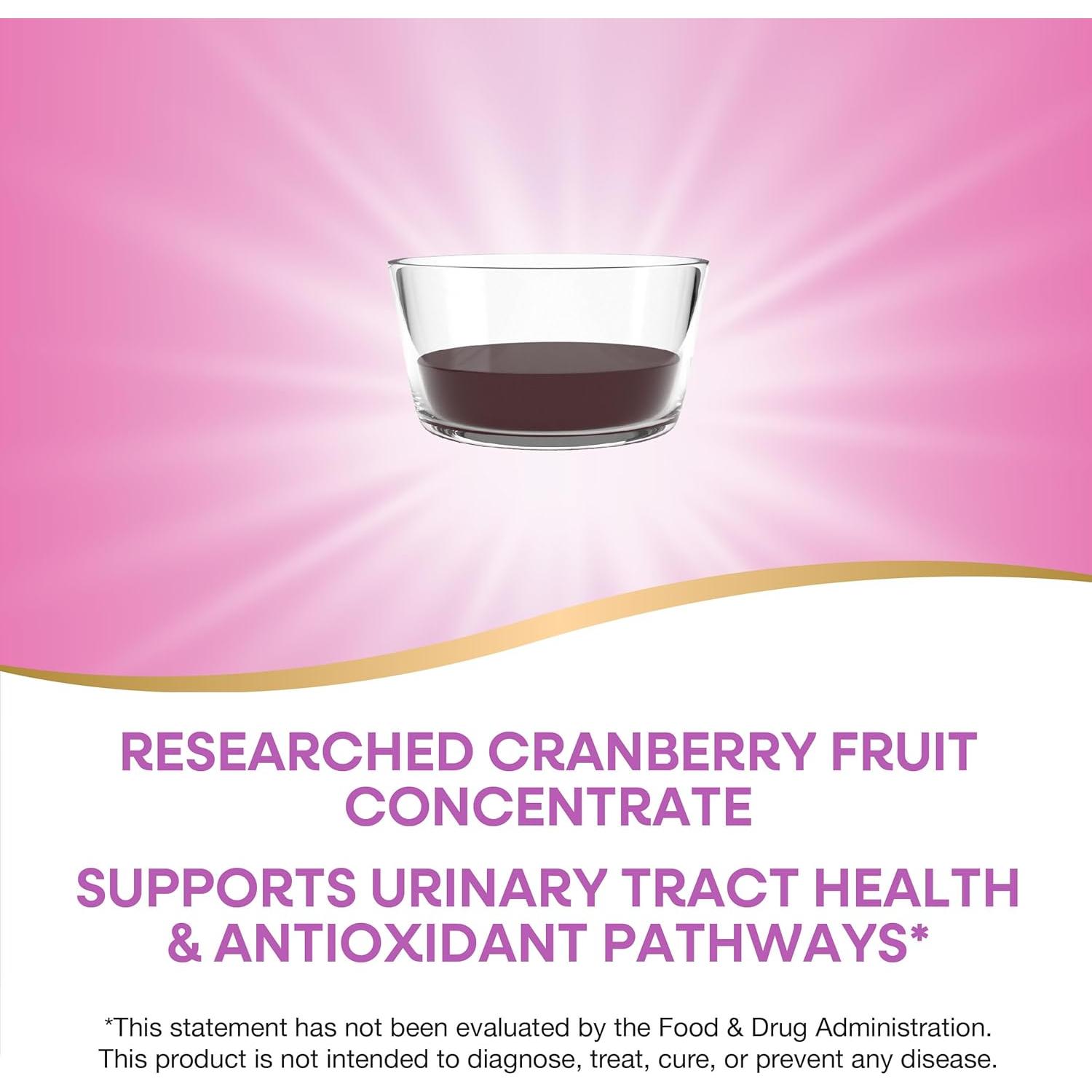 CranRx Nature's Way 1,000 mg D-Mannose Vit C Hibisco 473 ml