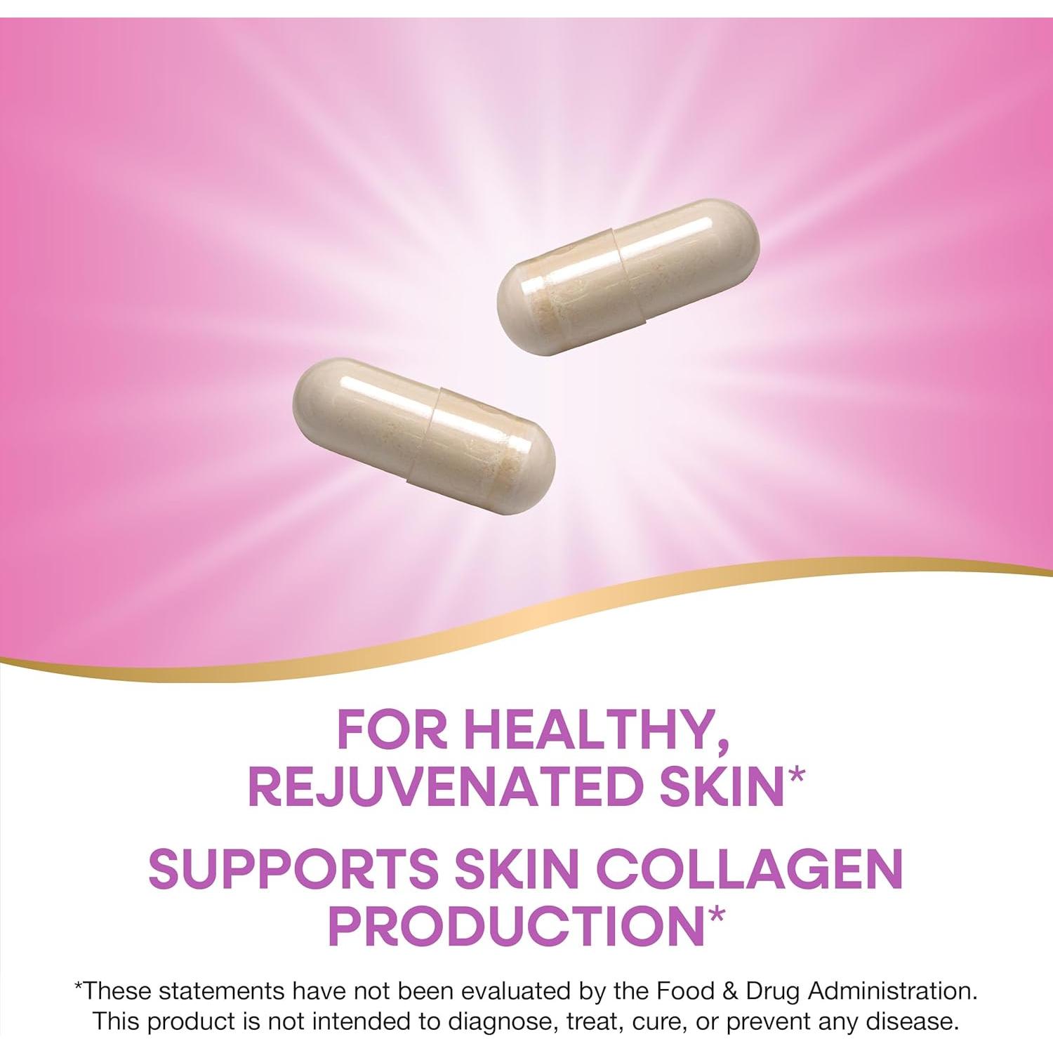 Suplemento de Colágeno BioCell Nature's Way 60 Cápsulas