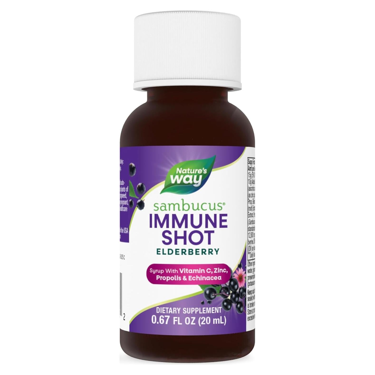 Jarabe Inmunológico Sambucus Nature's Way 12 x 19.84 ml