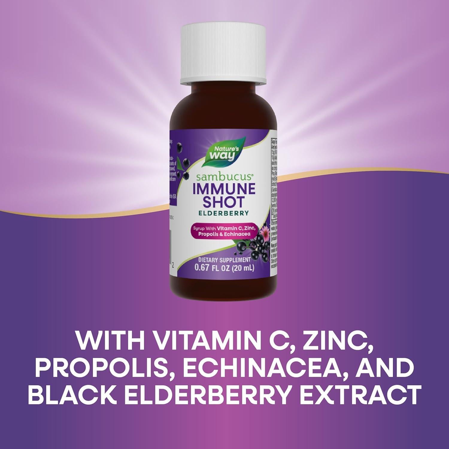 Jarabe Inmunológico Sambucus Nature's Way 12 x 19.84 ml