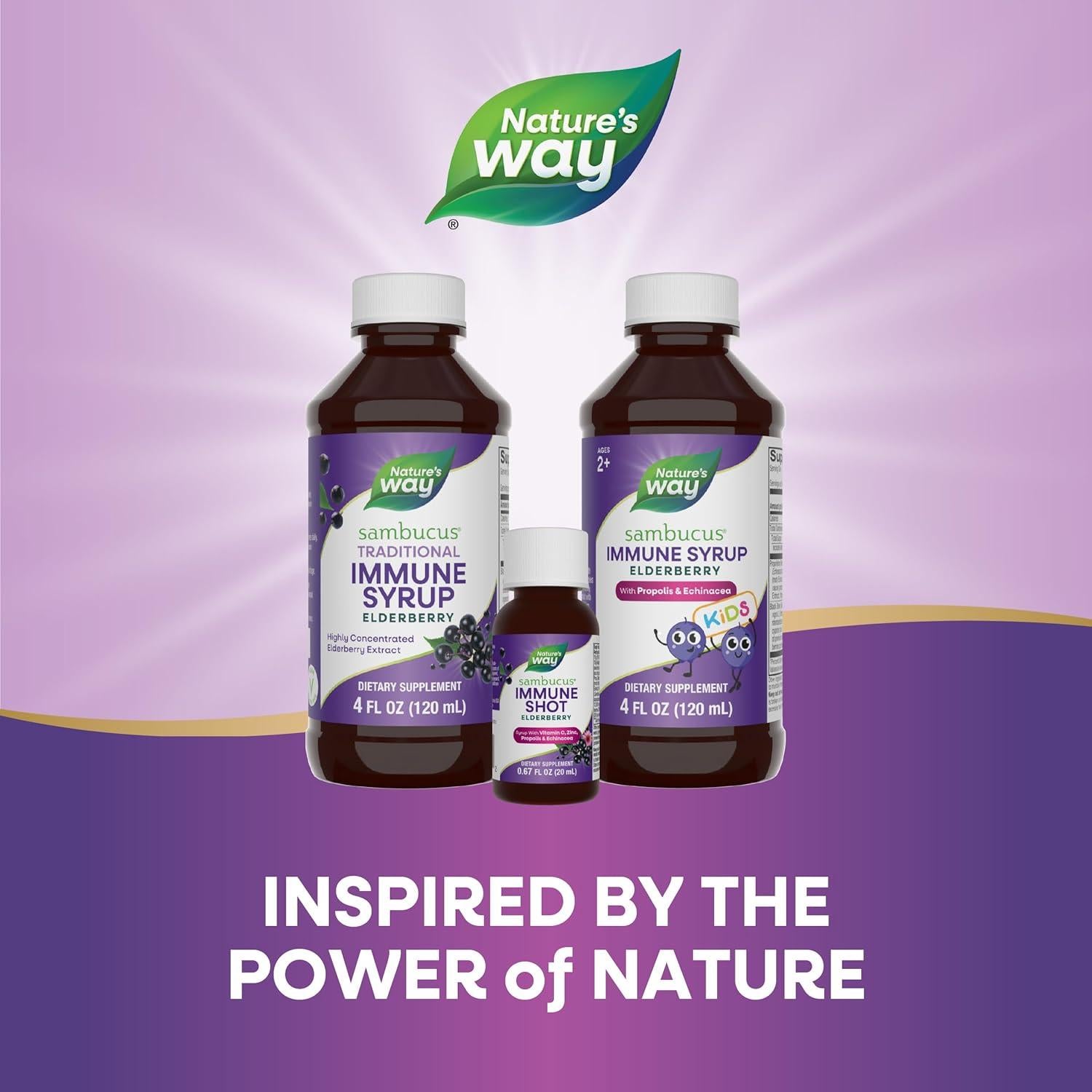 Jarabe Inmunológico Sambucus Nature's Way 12 x 19.84 ml
