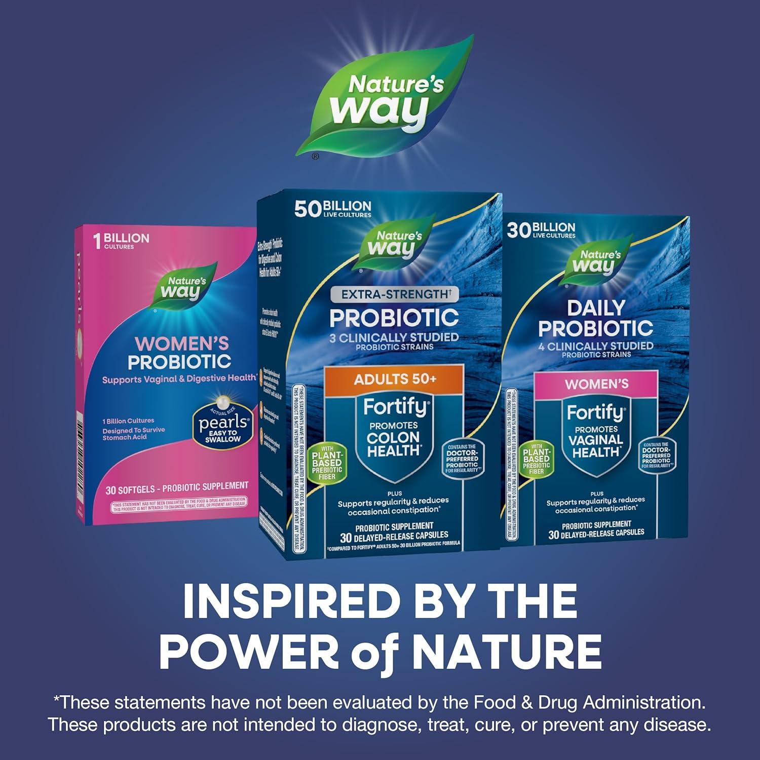 Probiotico Fortalece de la Naturaleza 50+ 50 Mil Millones 30 Cápsulas