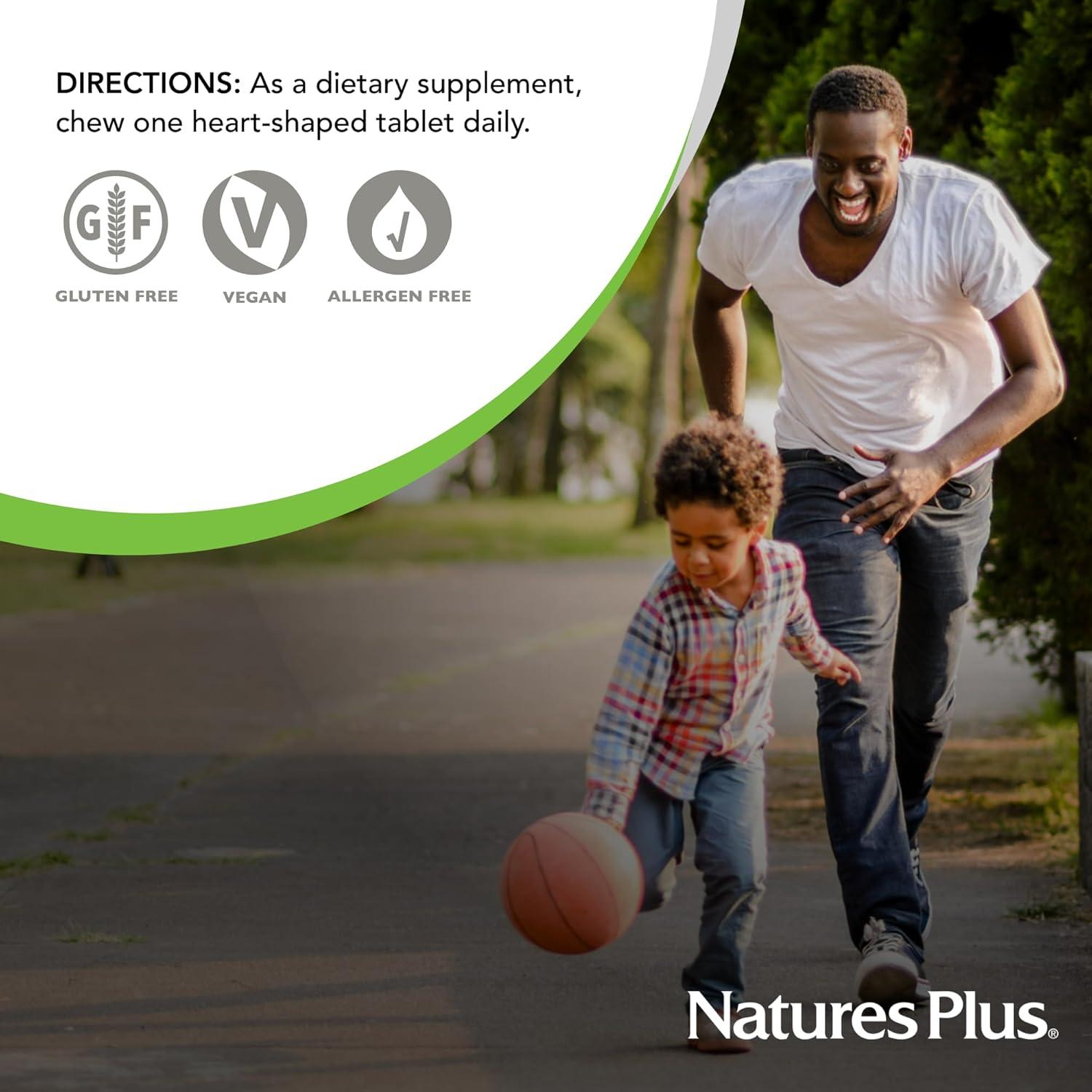 NaturesPlus Love Buffs - 90 Tabletas Masticables de Vitamina C 250mg - Vegano, Sin Gluten