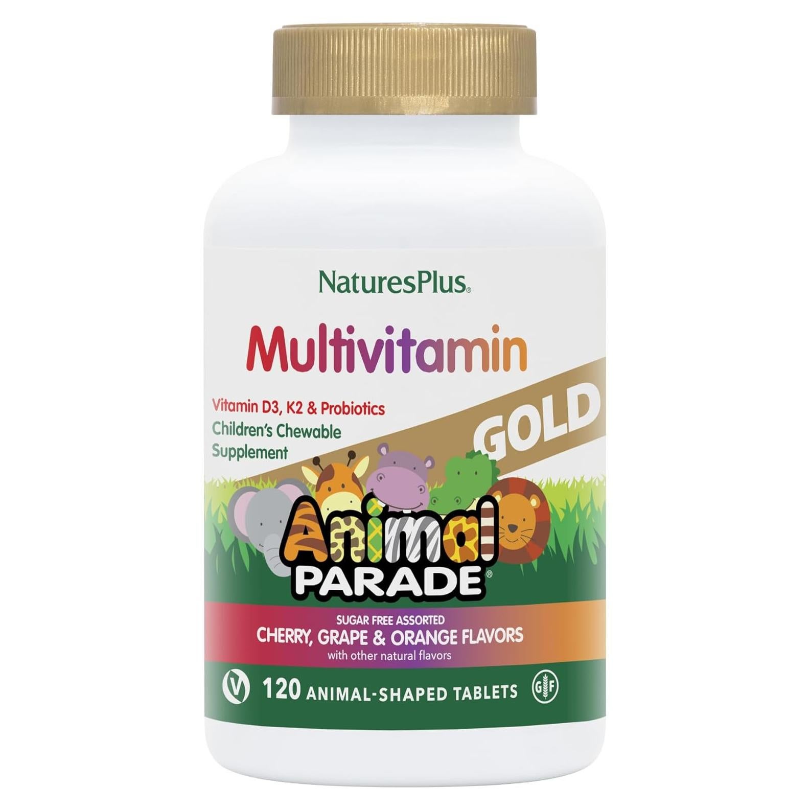 Multivitamina Infantil Masticable Nature's Plus 120 tabletas