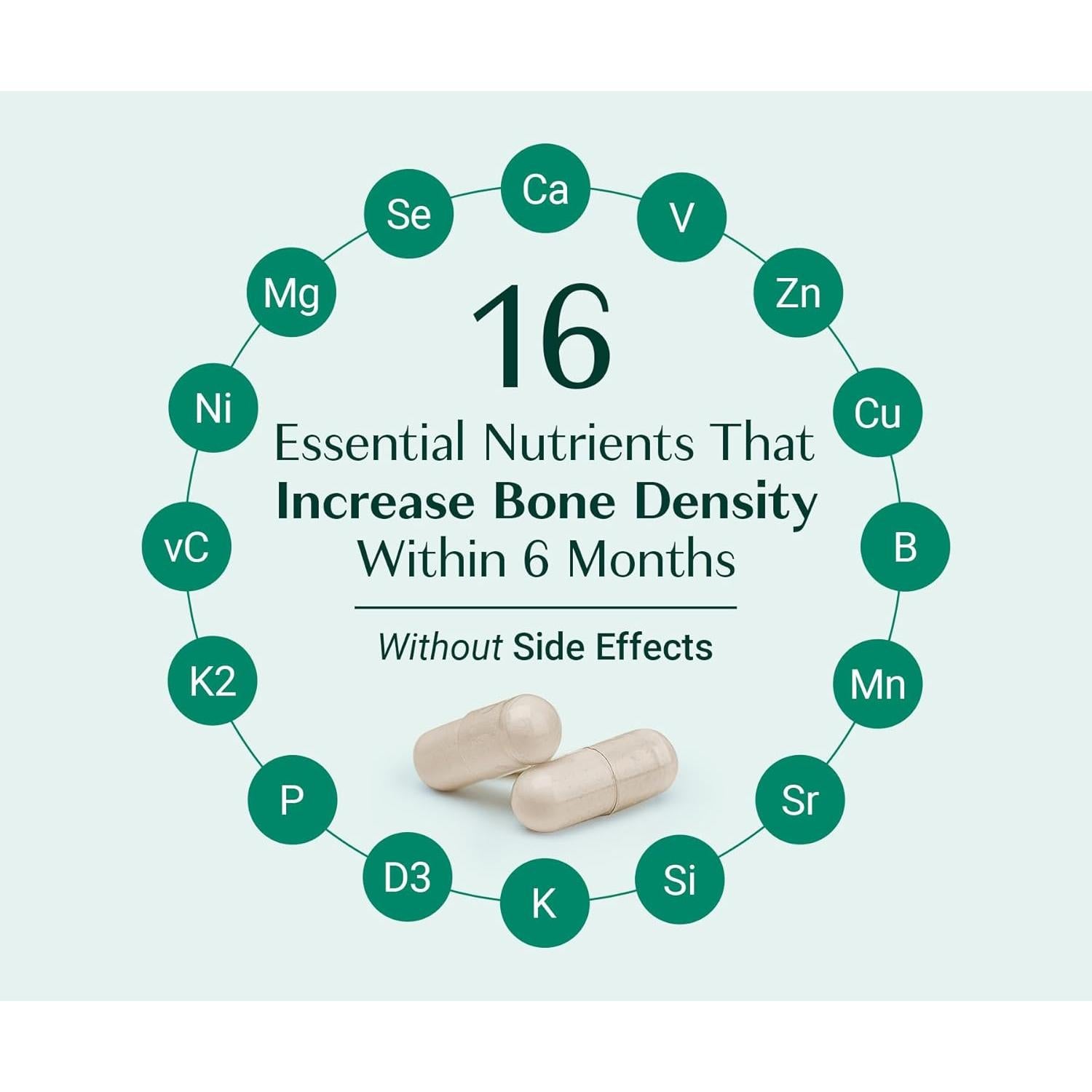 AlgaeCal Paquete Constructor de Huesos - Suplemento de Calcio 1 mes