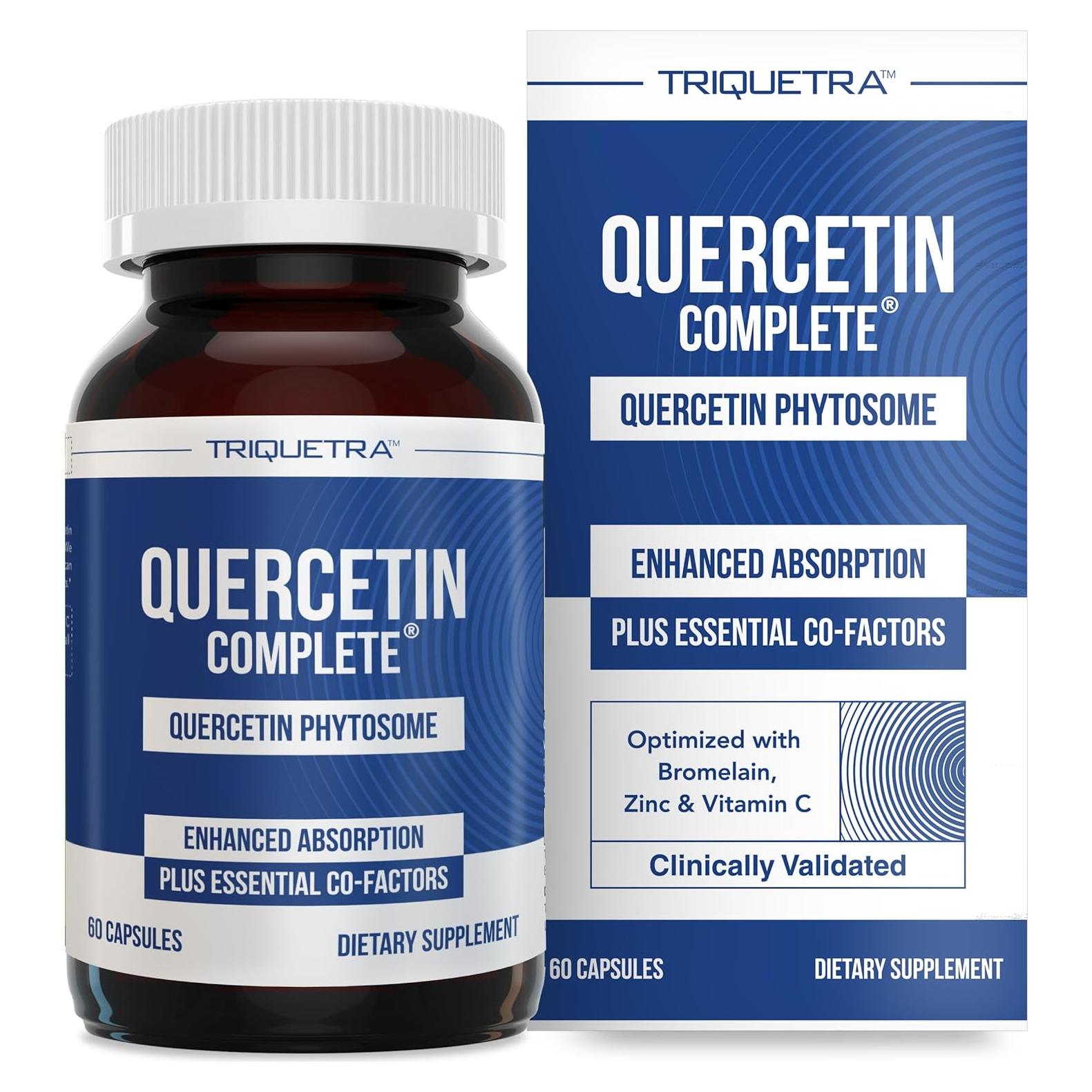 Quercetina Fitósoma Triquetra Health 60 Cápsulas 50X Absorción