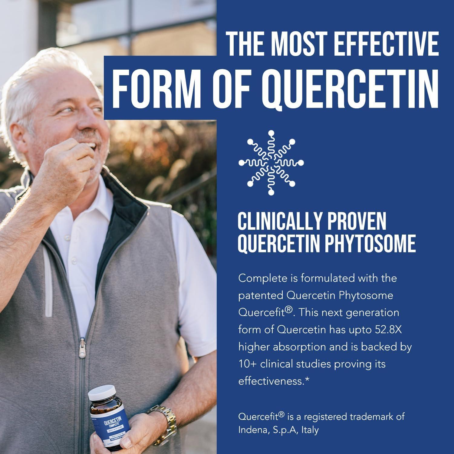 Quercetina Fitósoma Triquetra Health 60 Cápsulas 50X Absorción