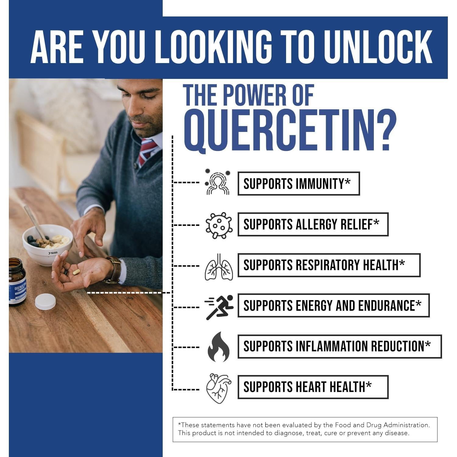 Quercetina Fitósoma Triquetra Health 60 Cápsulas 50X Absorción