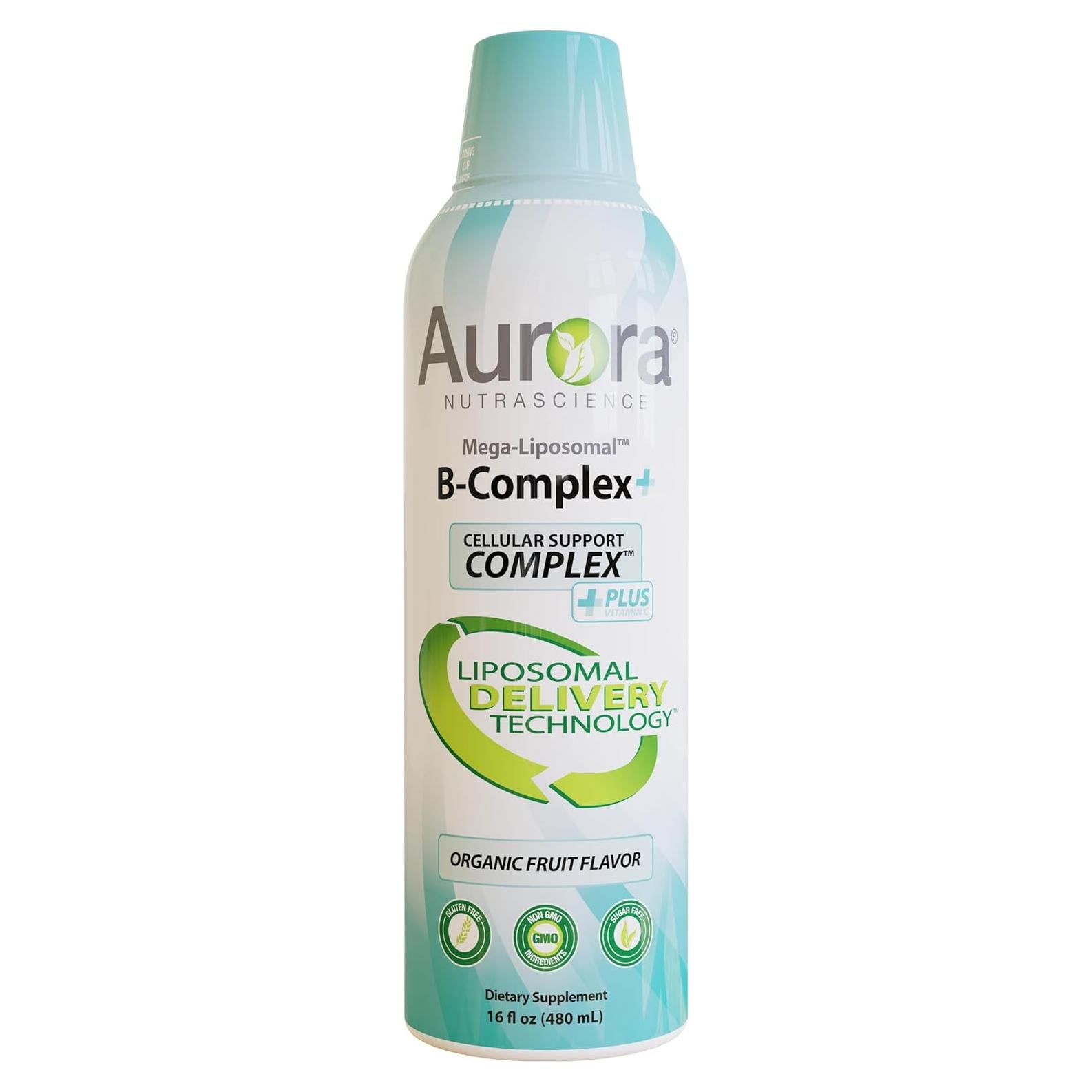 Aurora Nutrascience Mega-Liposomal B-Complejo + Vitamina C 473 ml