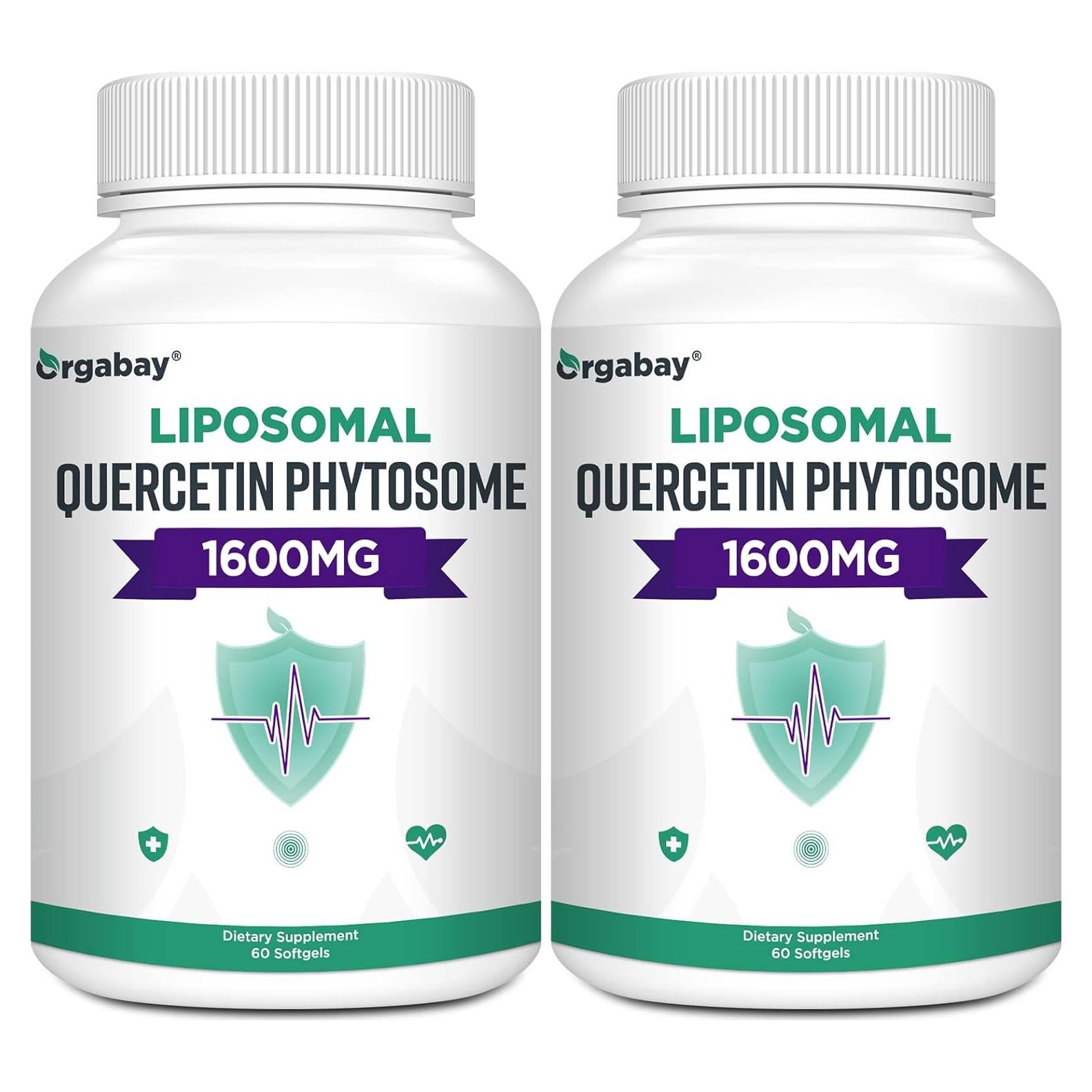 Quercetina Liposomal 1600 mg + Bromelina 200 mg + Zinc 30 mg