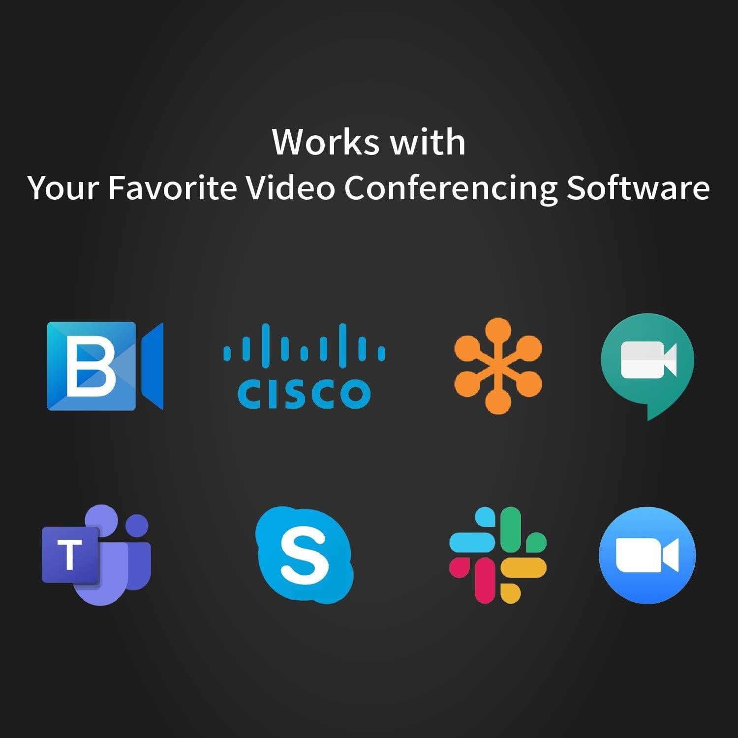 Cámara de Reuniones j5create JVCU360 1080P con Micrófono