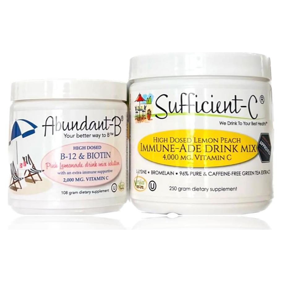 Mezcla de Bebida Suficiente-C 250g Vitamina C y B12