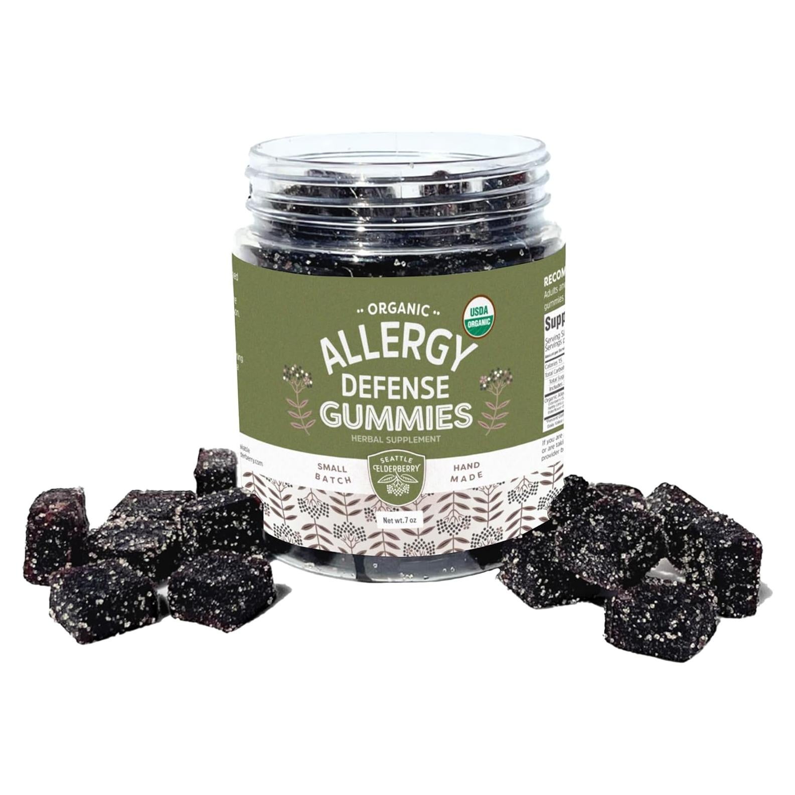 Gomitas Orgánicas para Alergias Seattle Elderberry 198g