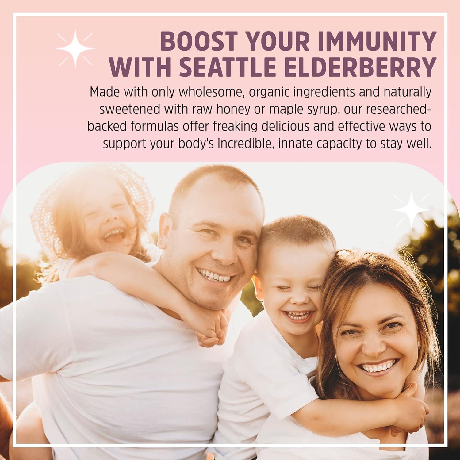 Gomitas Orgánicas para Alergias Seattle Elderberry 198g