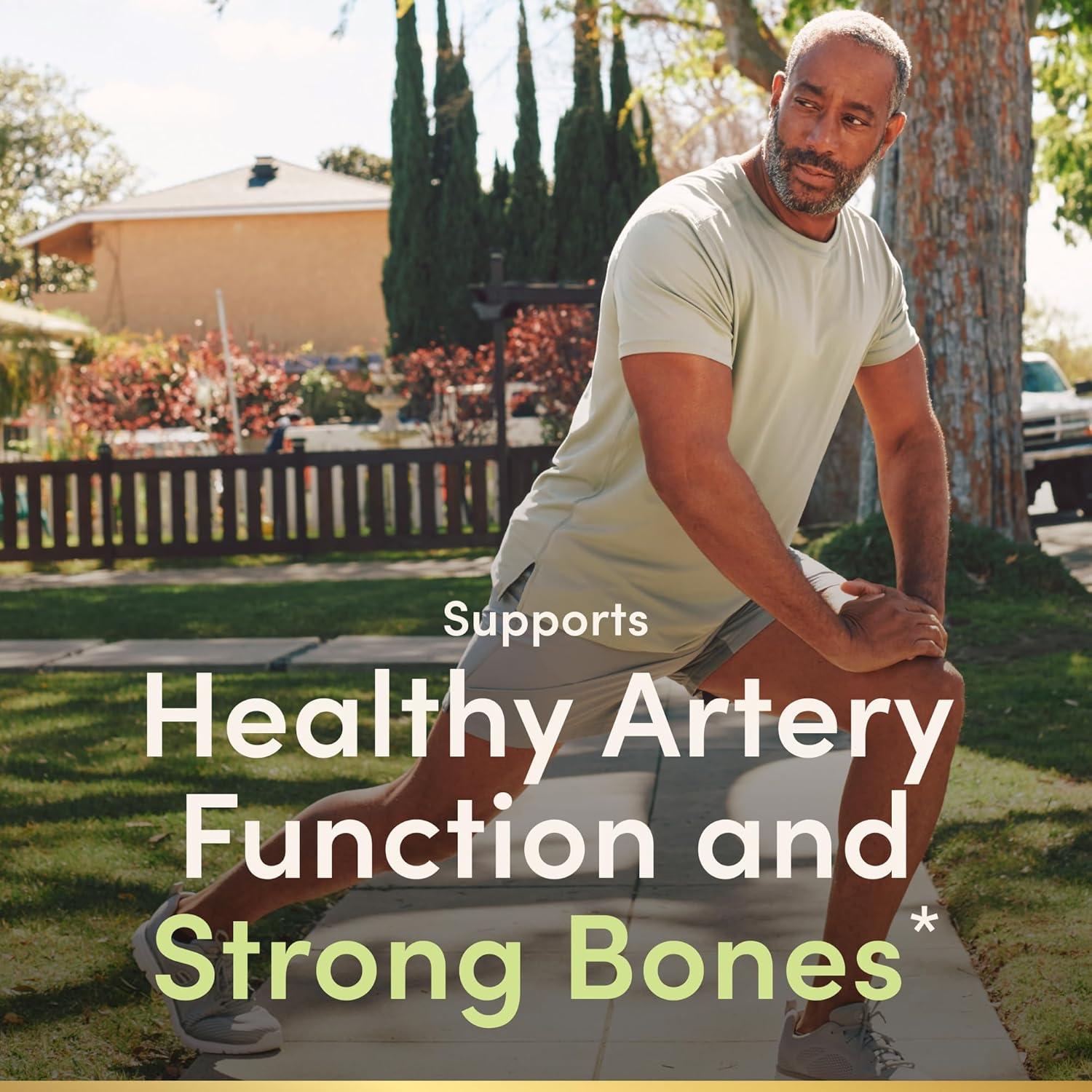 Suplemento Vitamina D3 K2 Nature's Bounty 60 Cápsulas