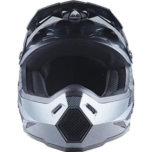 Casco de Motocross 1Storm HF801 + Bluetooth Fibra Carbono