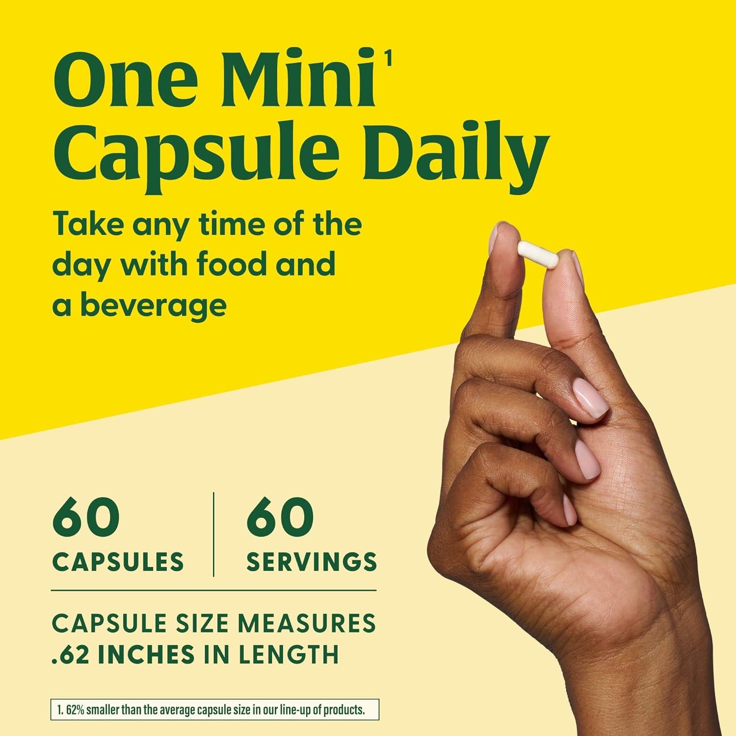 MegaFood Vitamina D3 5000 UI + K2 - 60 Mini Cápsulas