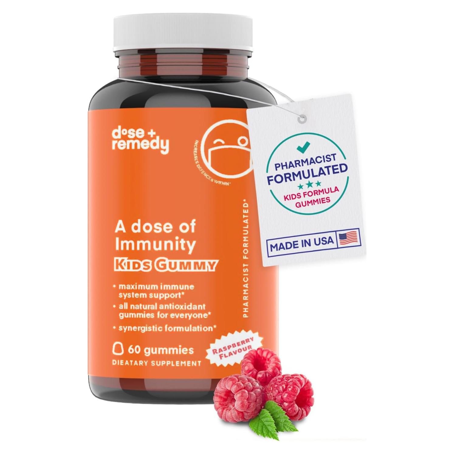 Suplemento Inmunológico Niños dose+remedy 60 Gominolas