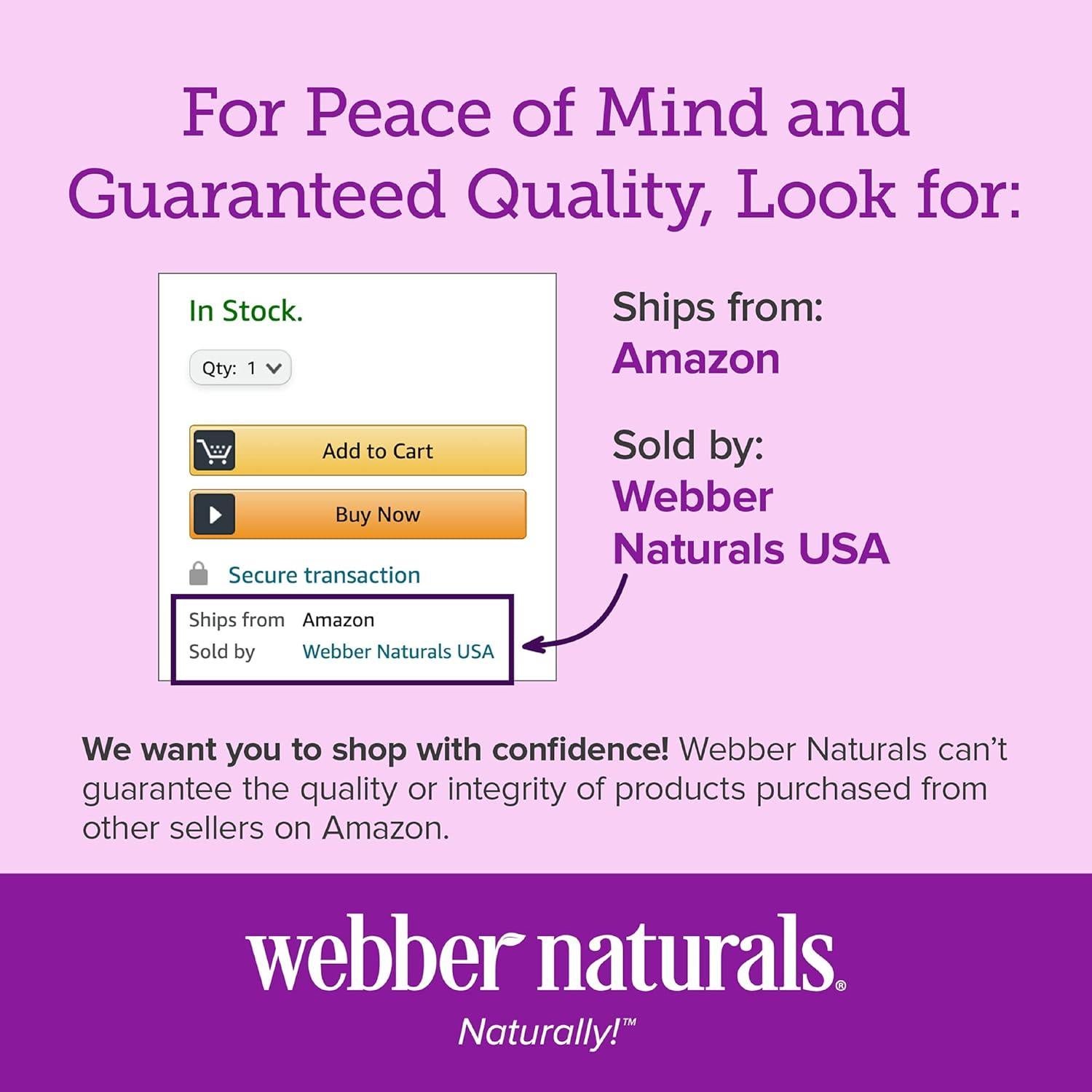 Webber Naturals Vitamina C+D3 Masticable 200 Tabletas 1000 mg