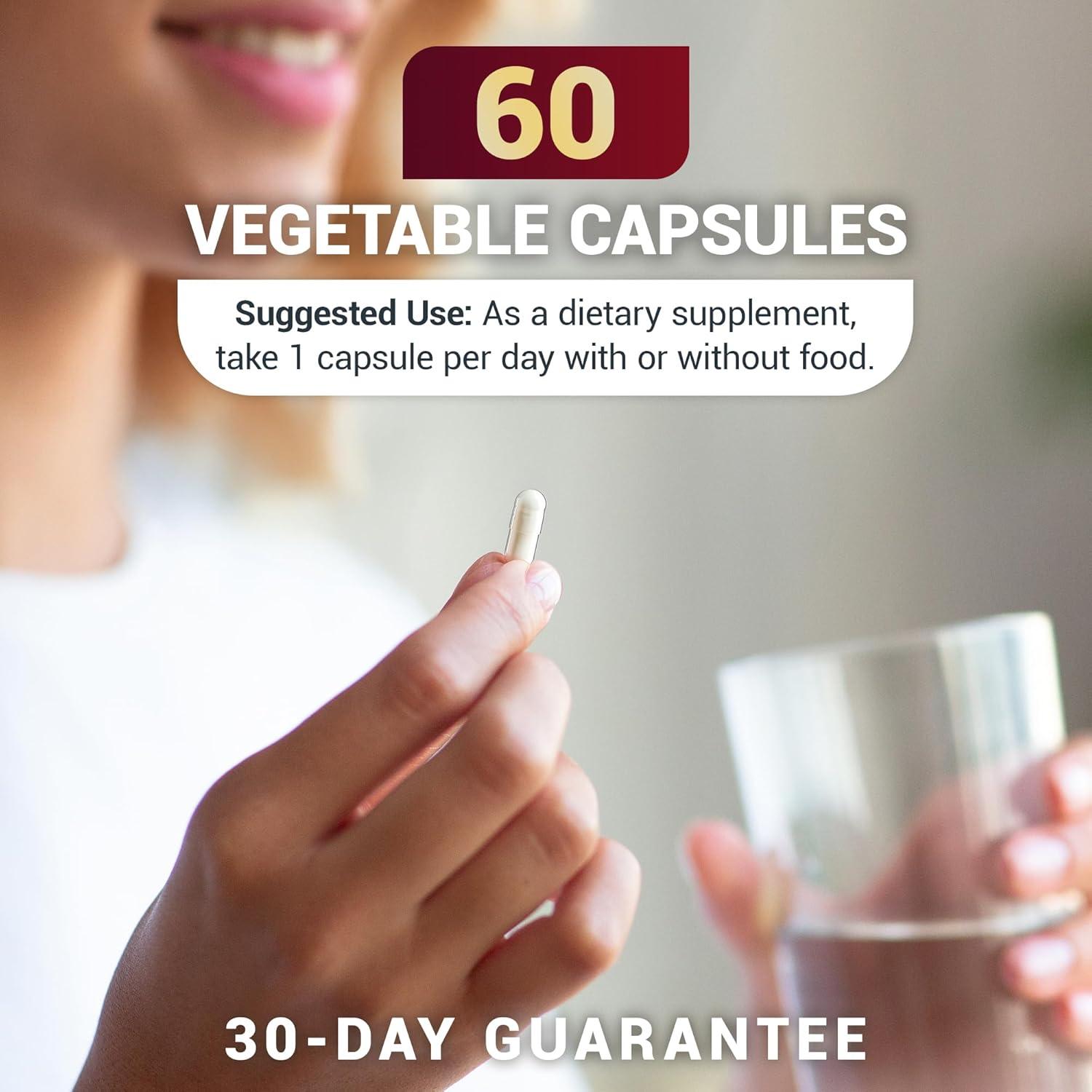 Suplemento de Zinc Dr. Berg 30mg con Magnesio y Vitamina D3 - 60 Cápsulas