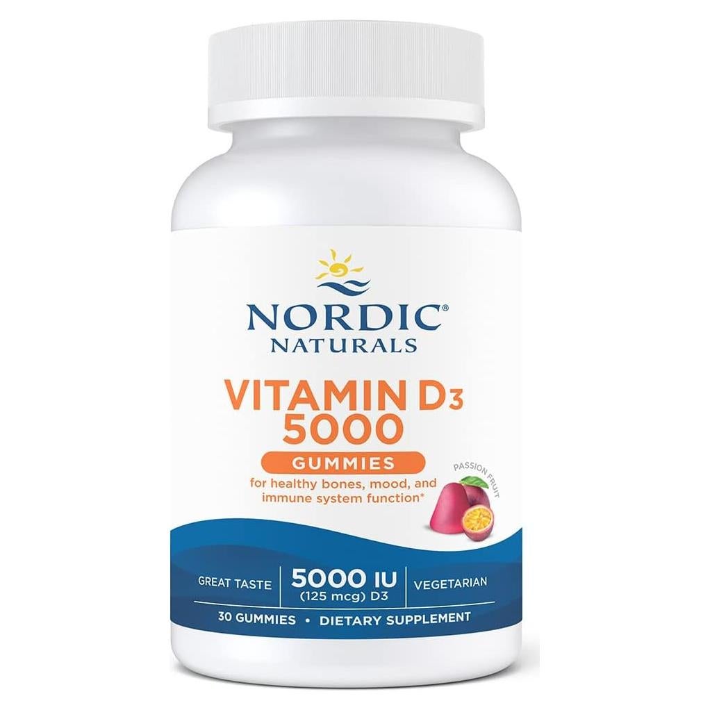Gominolas de Vitamina D3 5000 UI Nordic Naturals - 30 Unidades