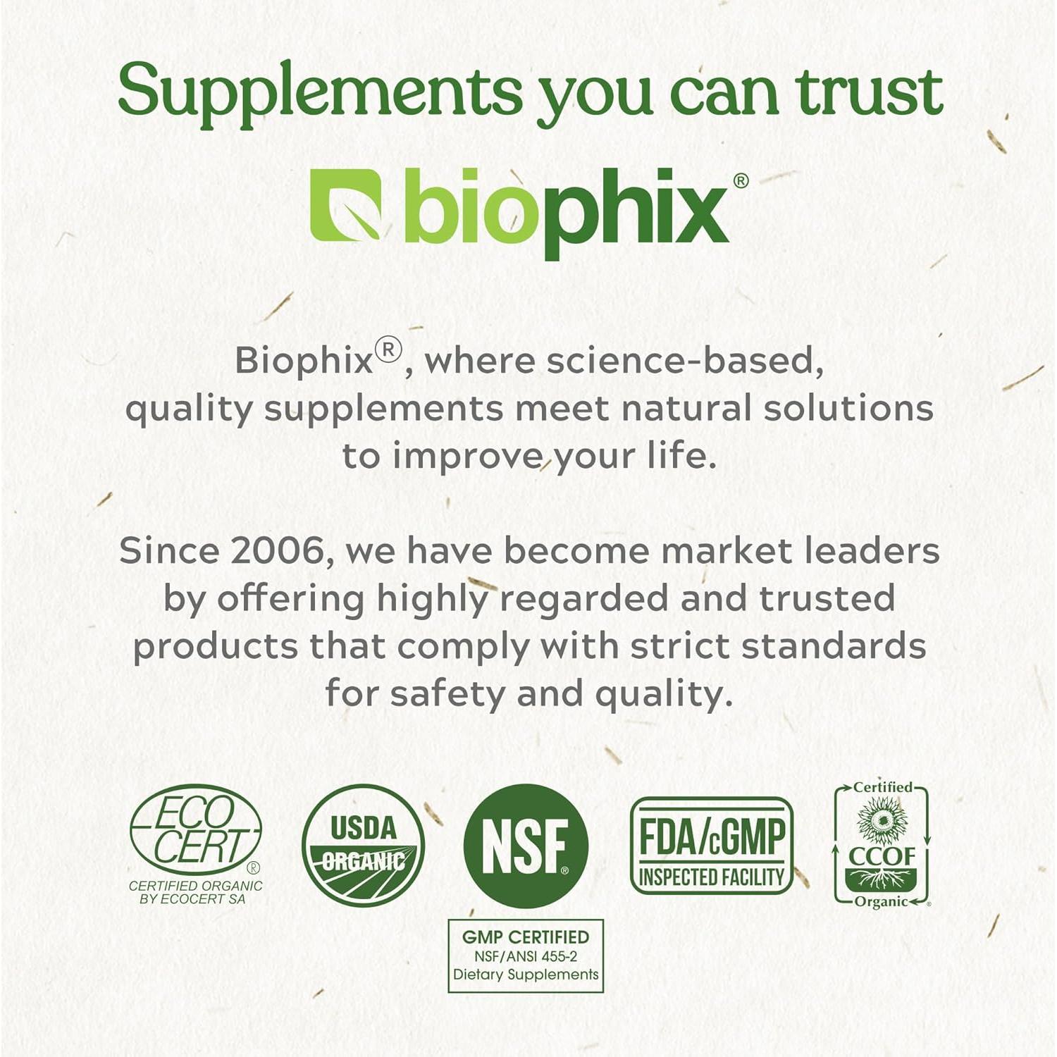 Biophix Vitamina K2 MK-7 300 mcg 60 Cápsulas Veganas - Suplemento Óseo