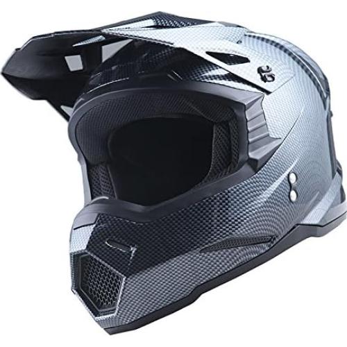 Casco de Motocross 1Storm HF801 XL + Gafas y Guantes