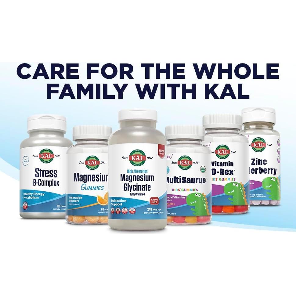 Tabletas de Harina de Hueso KAL 250ct - Suplemento de Calcio y Magnesio