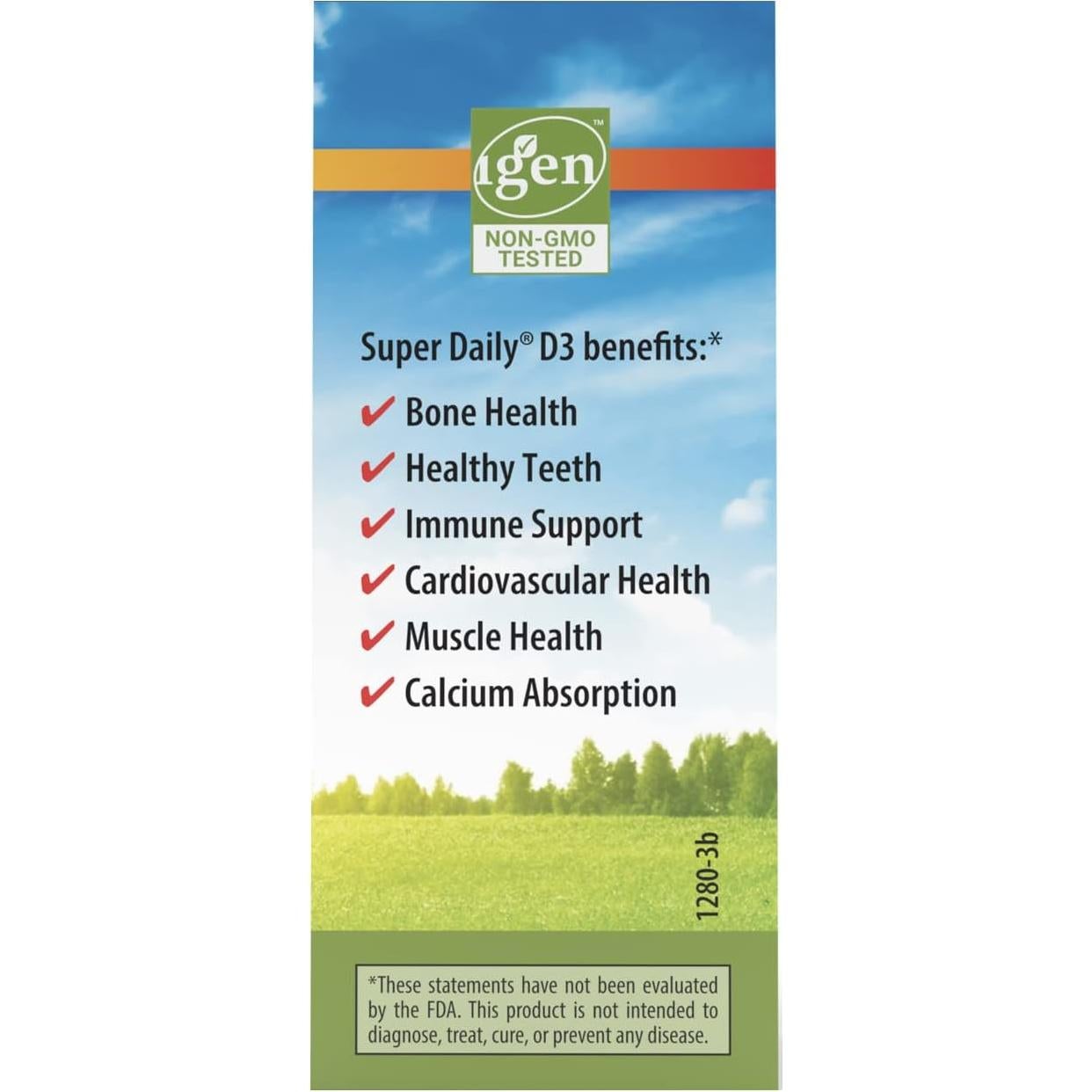 Gotas de Vitamina D3 Carlson 2,000 UI 10.4 ml Vegetariano