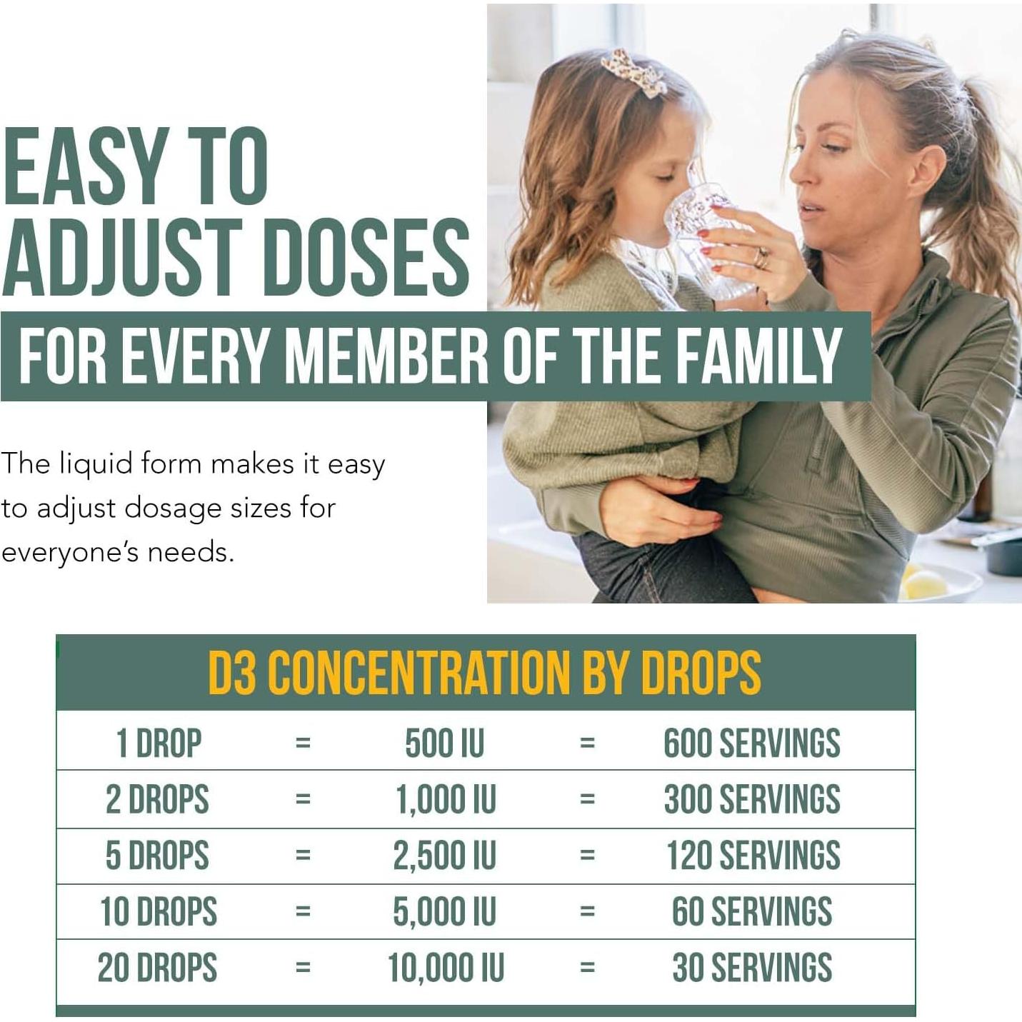 Vitamina D3 Orgánica 10,000 UI Plant D3 Líquido Sublingual 30 ml