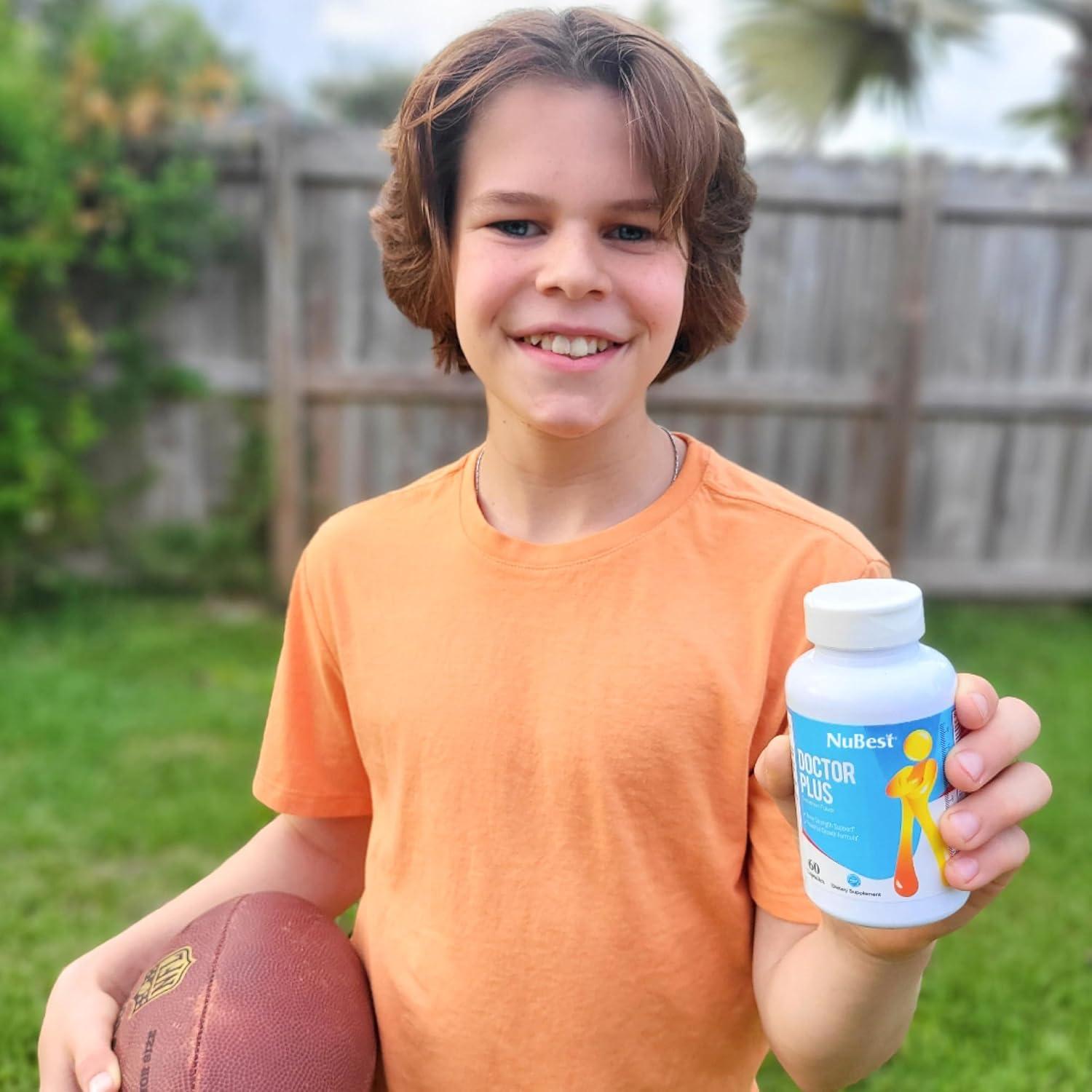 Suplemento de Calcio NuBest Doctor Plus 2x186g con Vitamina D3 y K2