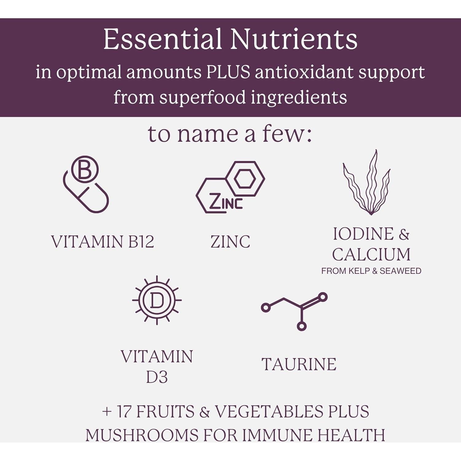 Multivitamínico Diario Vegano Dr. Fuhrman 120 Cápsulas