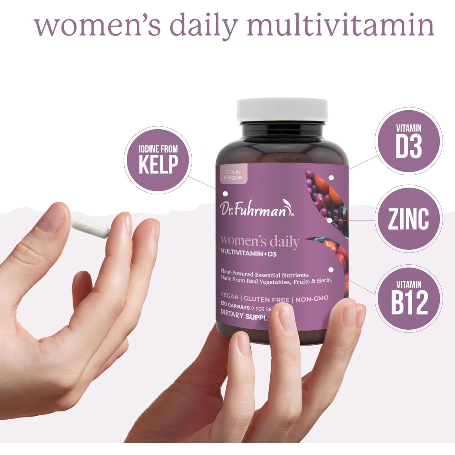 Multivitamínico Diario Vegano Dr. Fuhrman 120 Cápsulas