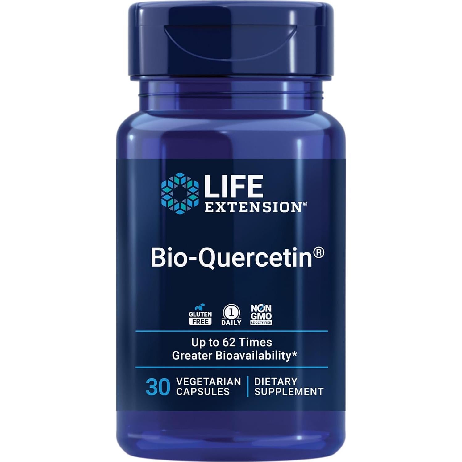 Suplemento Bio-Quercetina + Vitamina D3 125 mcg 90 Cápsulas